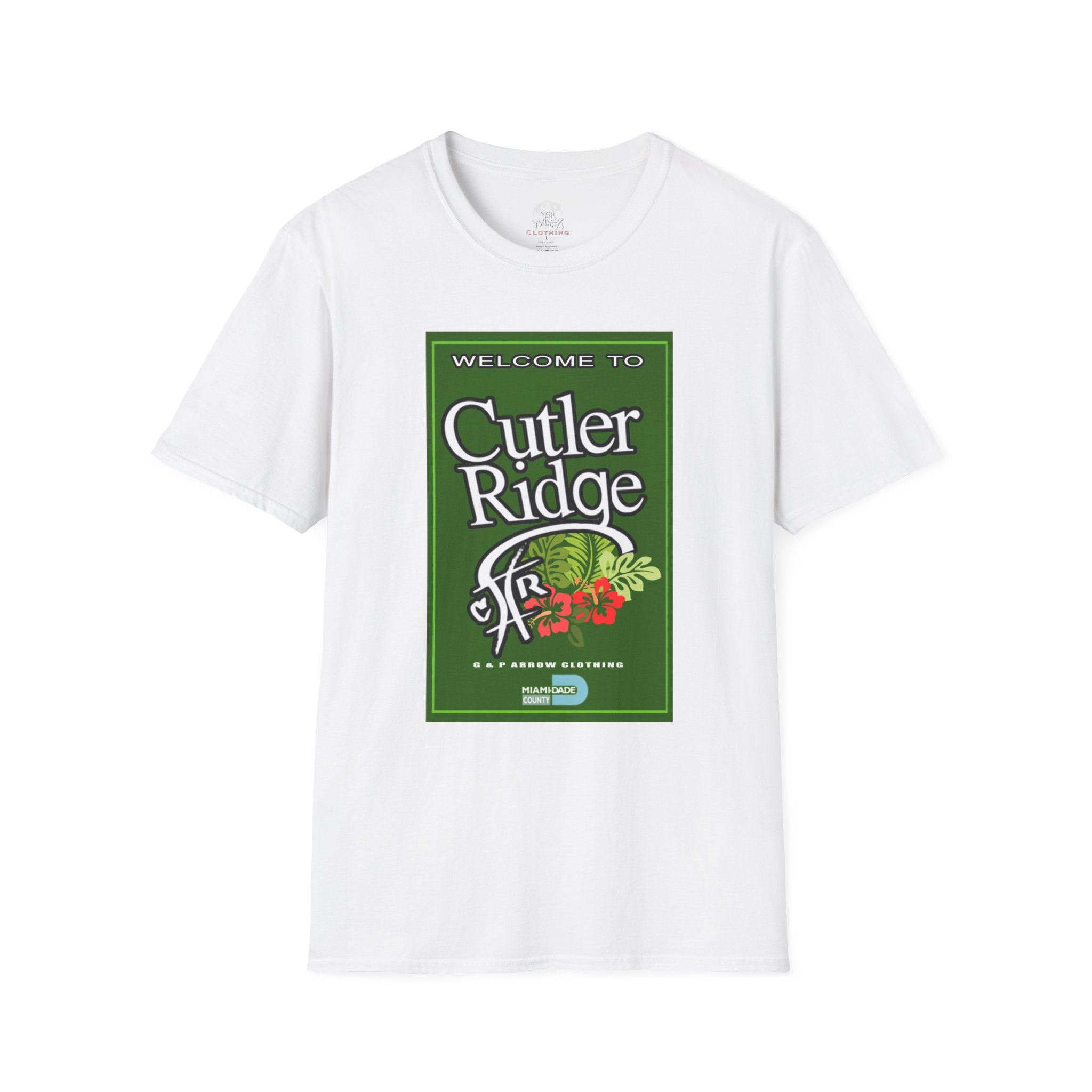 Welcome to Cutler Ridge sign  Tee