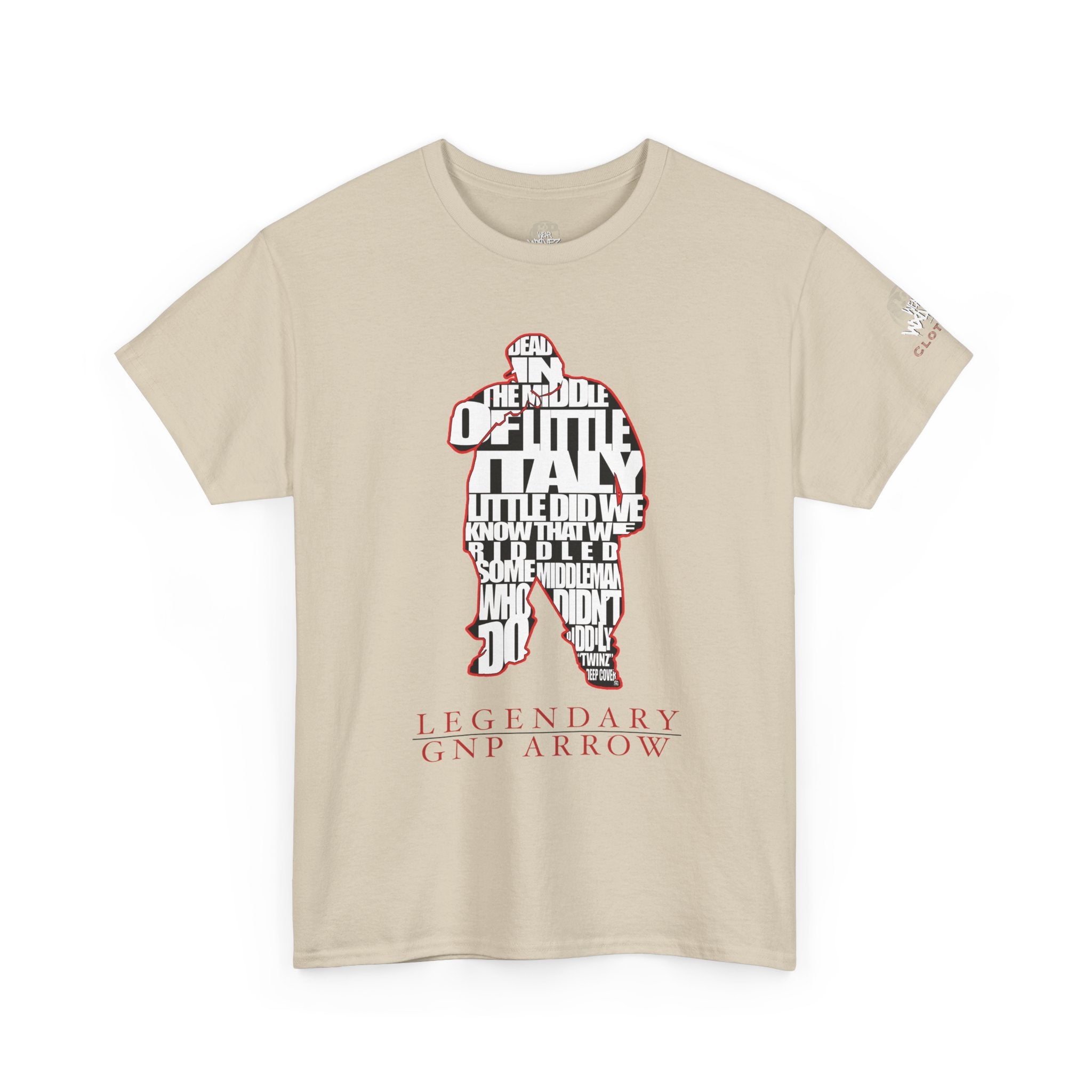 PUN “dead in the middle of little Italy”  TEE