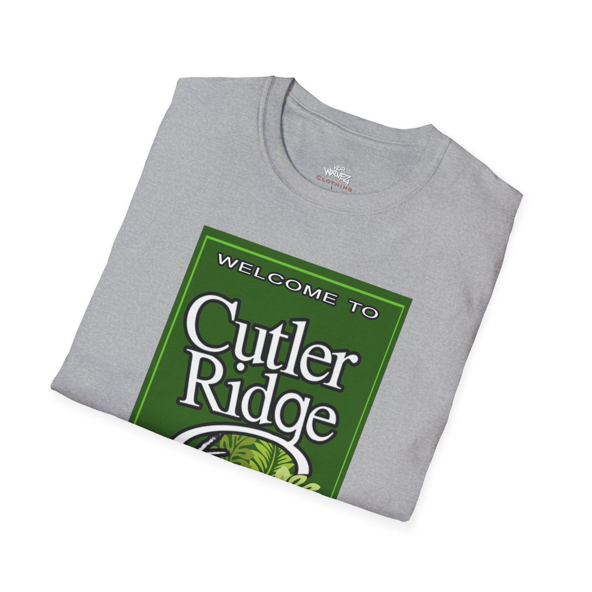 Welcome to Cutler Ridge sign  Tee