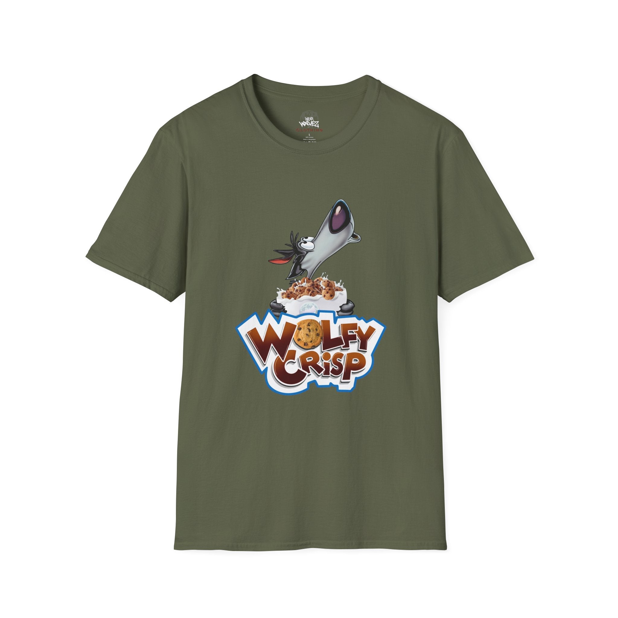 Wolfy Crisp Cereal unisex Tee