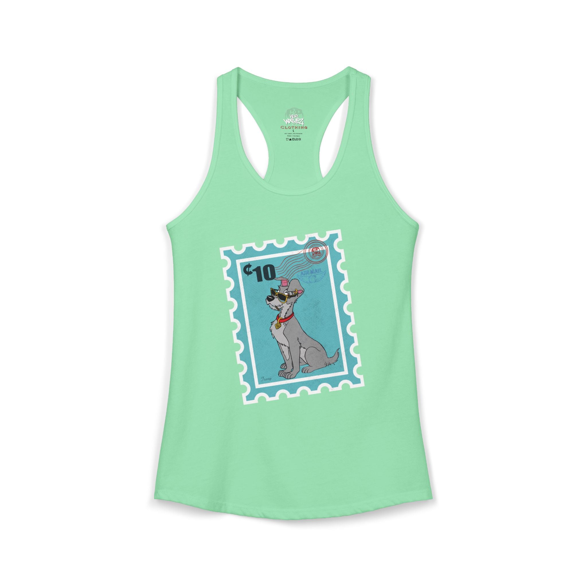 Tramp stamp Women's Ideal Racerback Tank