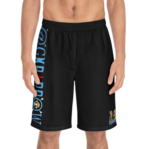 GNP STRAW HATS   black Graffiti Board Shorts