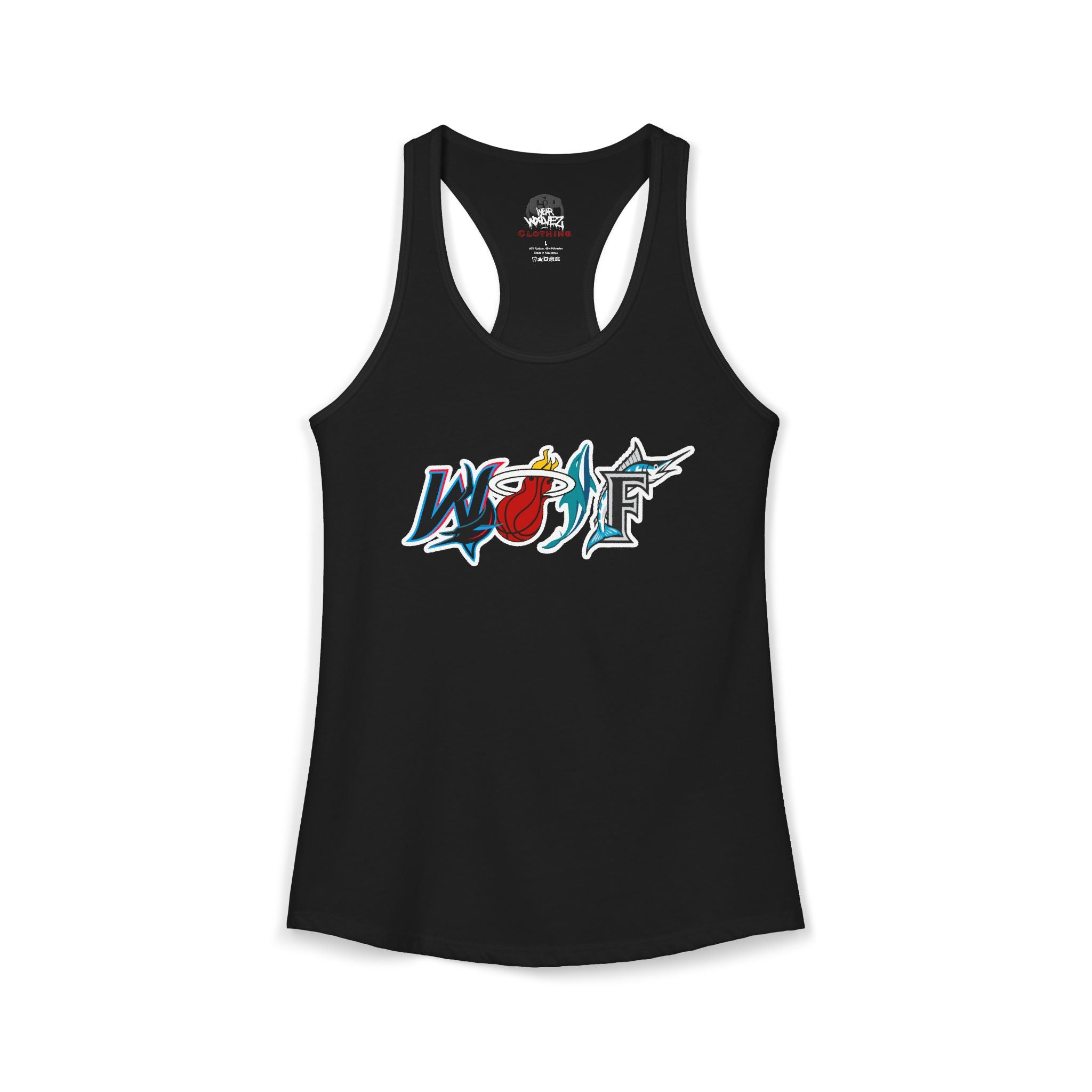 Women's M.I.A. WOLF Racerback Tank