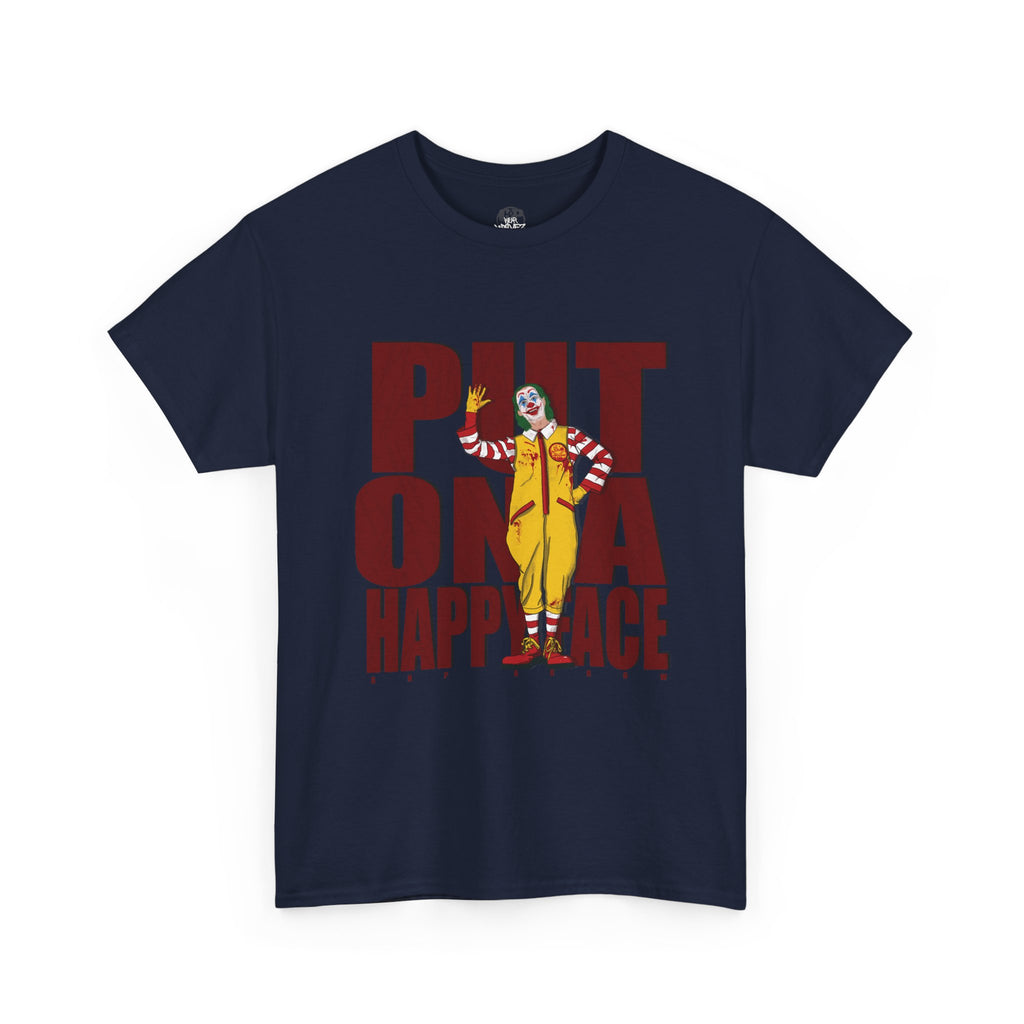 PUT ON A HAPPY FACE LOGO TEE