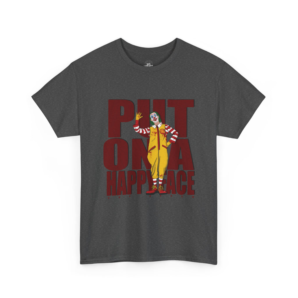 PUT ON A HAPPY FACE LOGO TEE