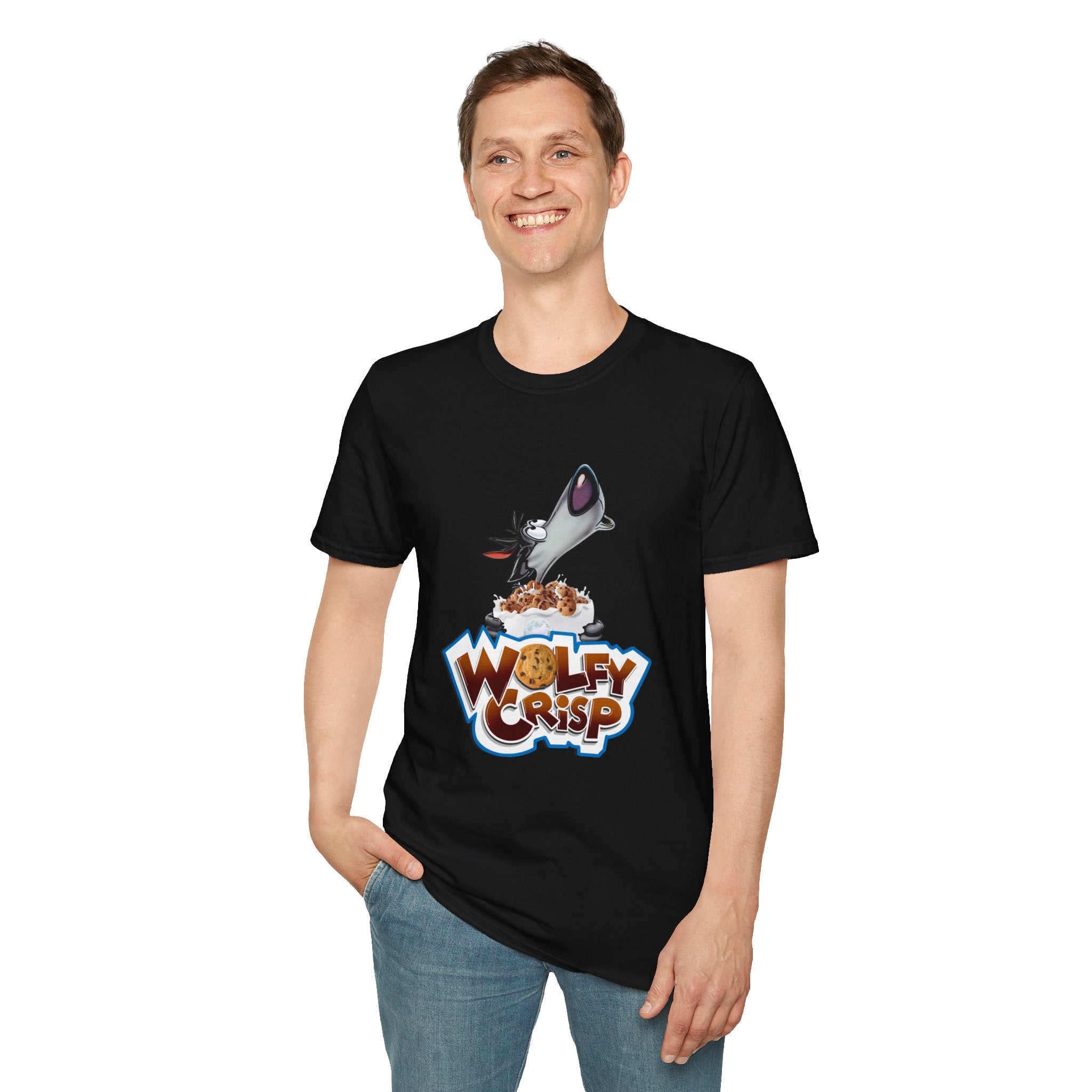 Wolfy Crisp Cereal unisex Tee