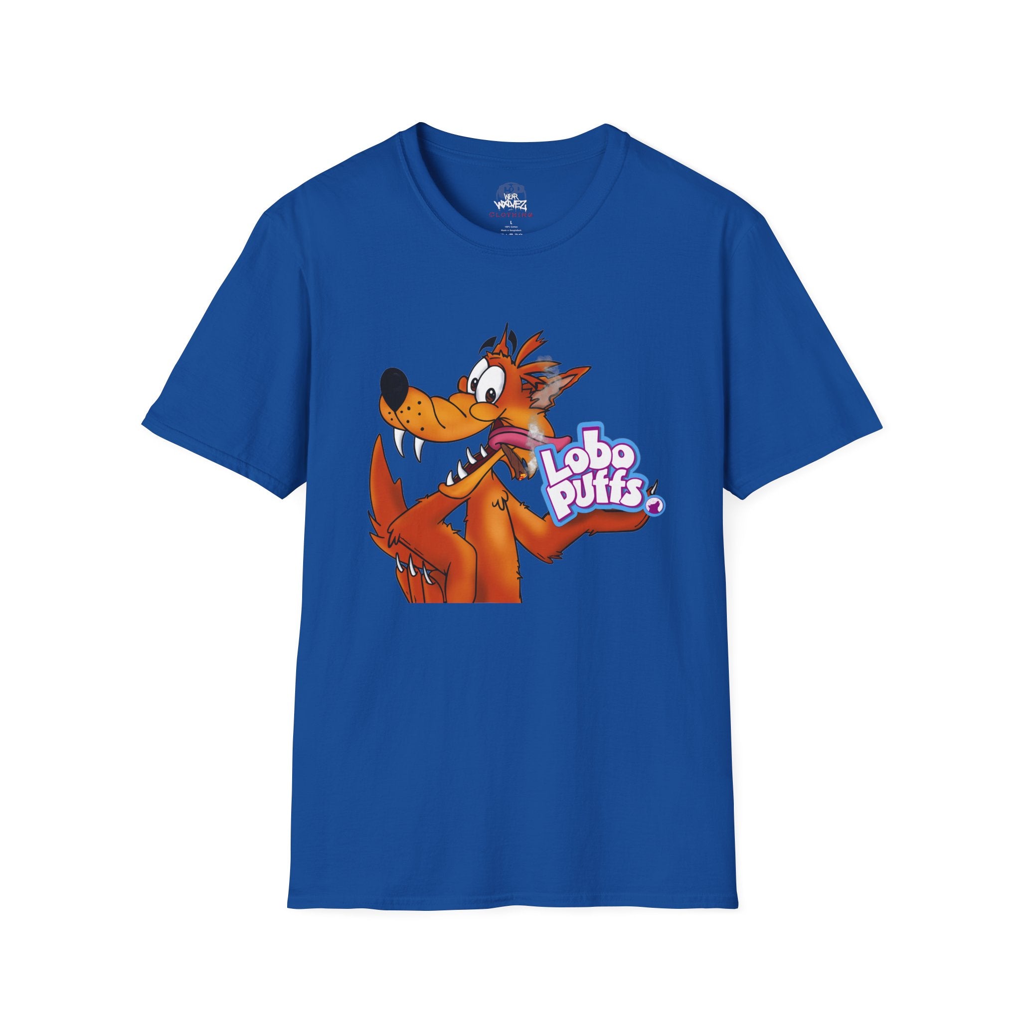 Lobo Puffs Cereal Logo Tee