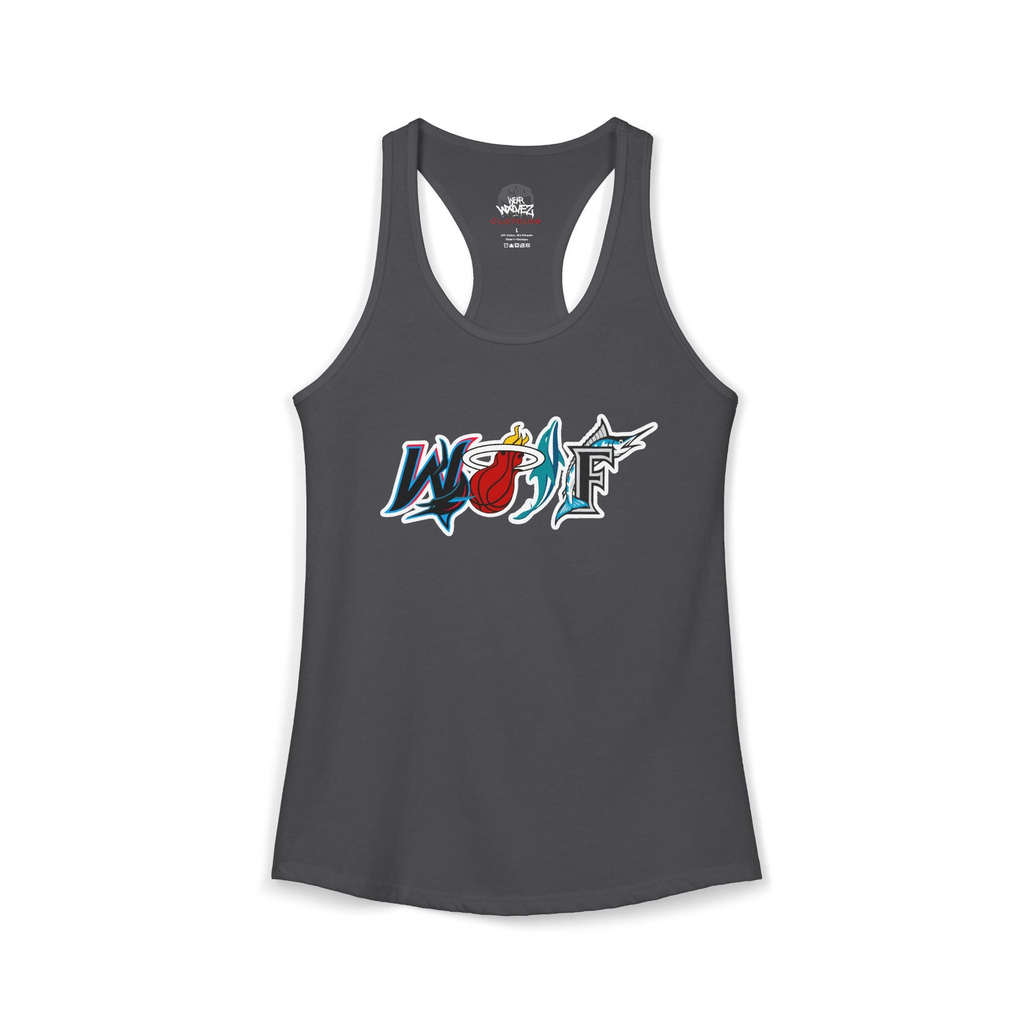 Women's M.I.A. WOLF Racerback Tank