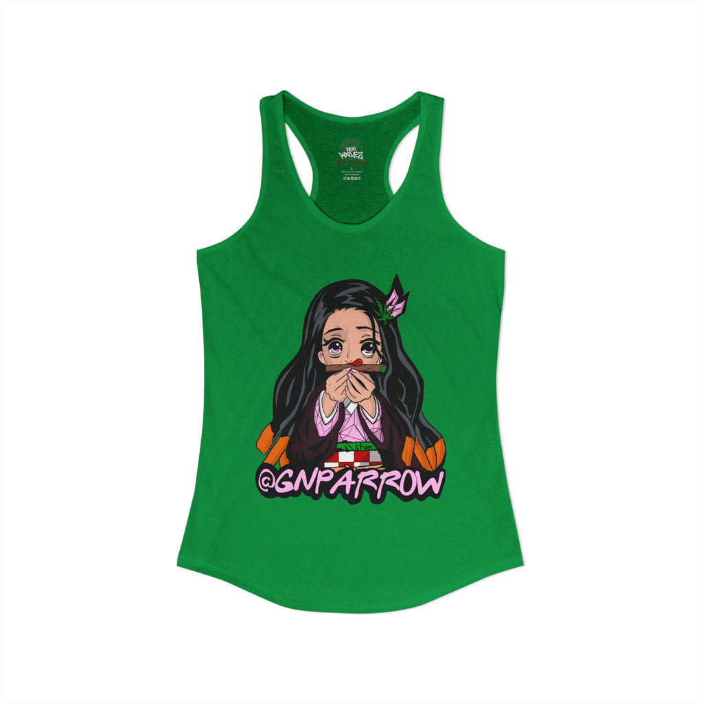 Women's  Nezuko “blunt slayer”  Racerback Tank