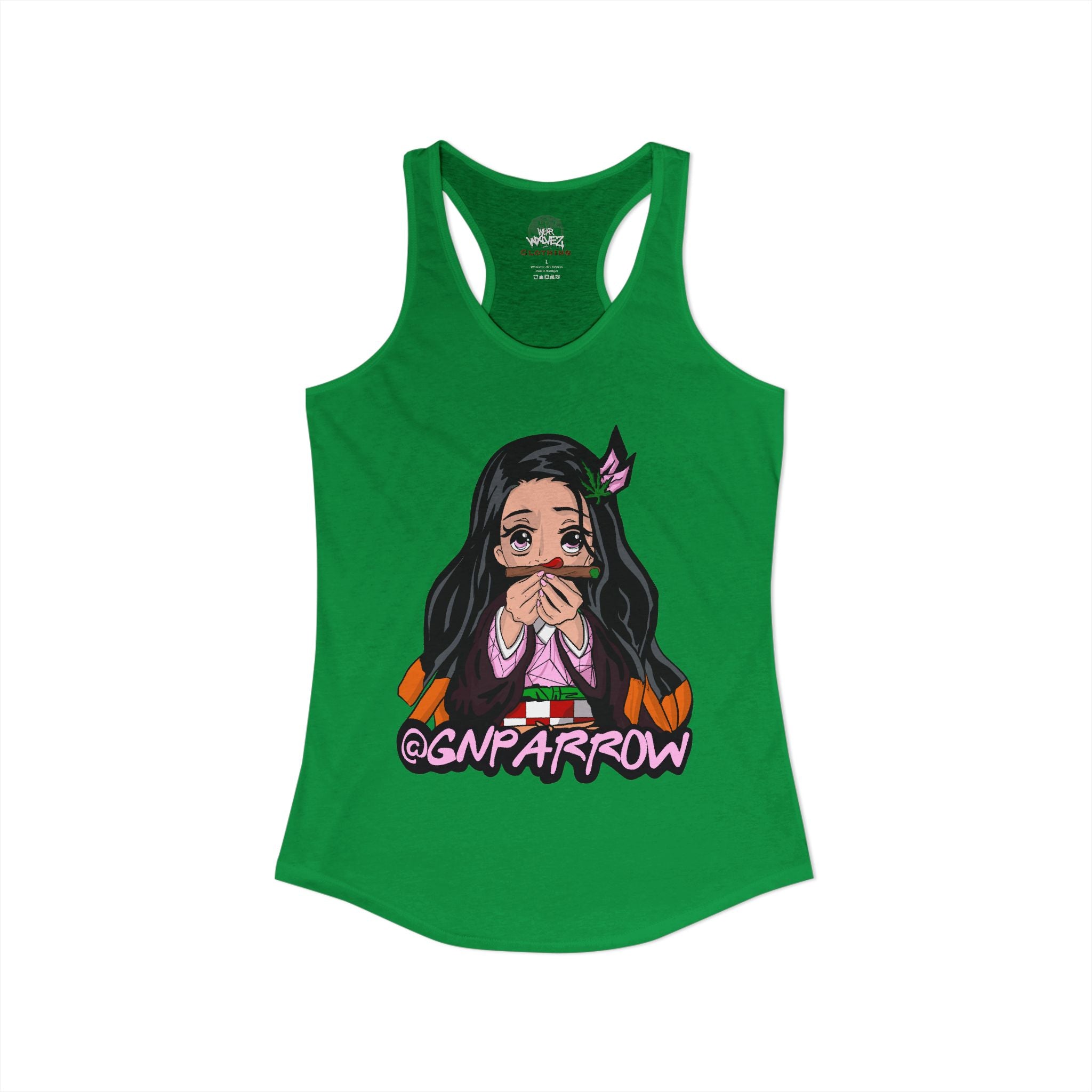 Women's  Nezuko “blunt slayer”  Racerback Tank