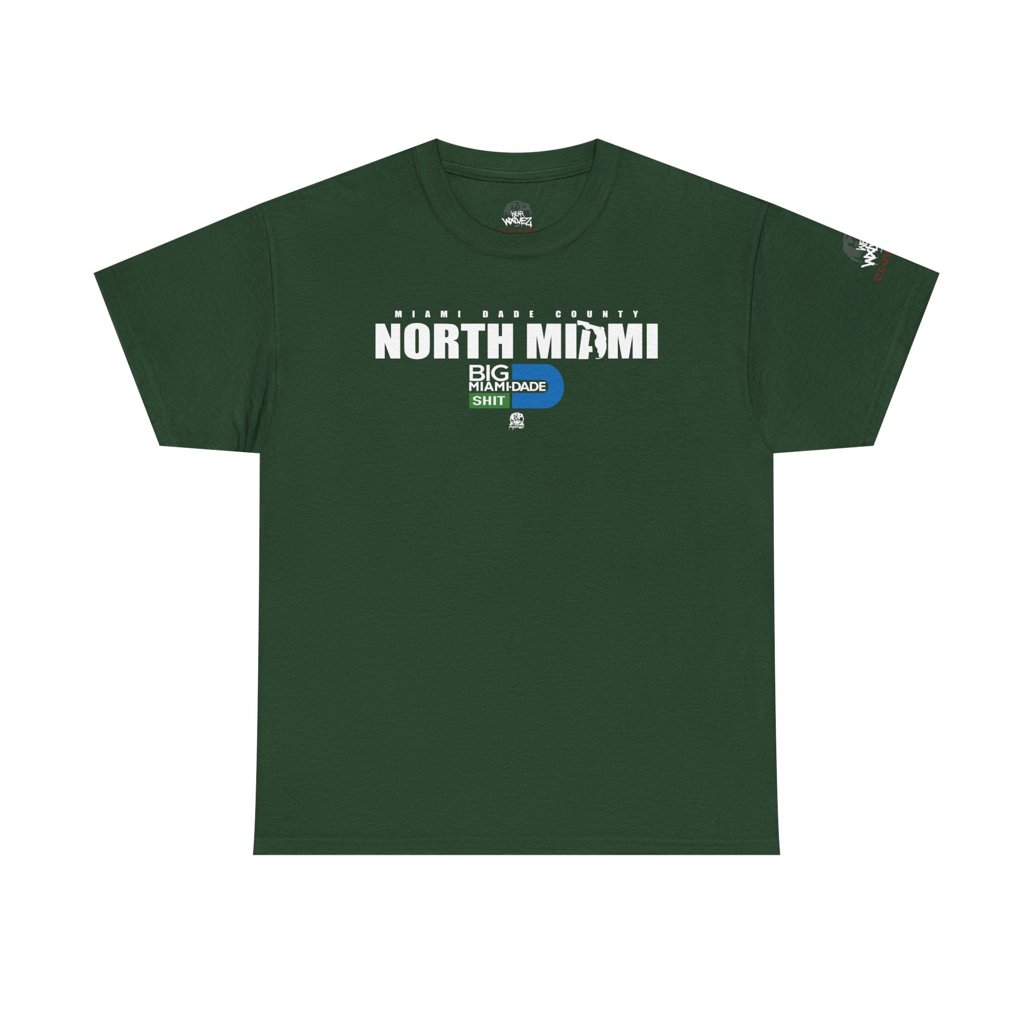 “NORTH MIAMI” Big Miami Dade  tee