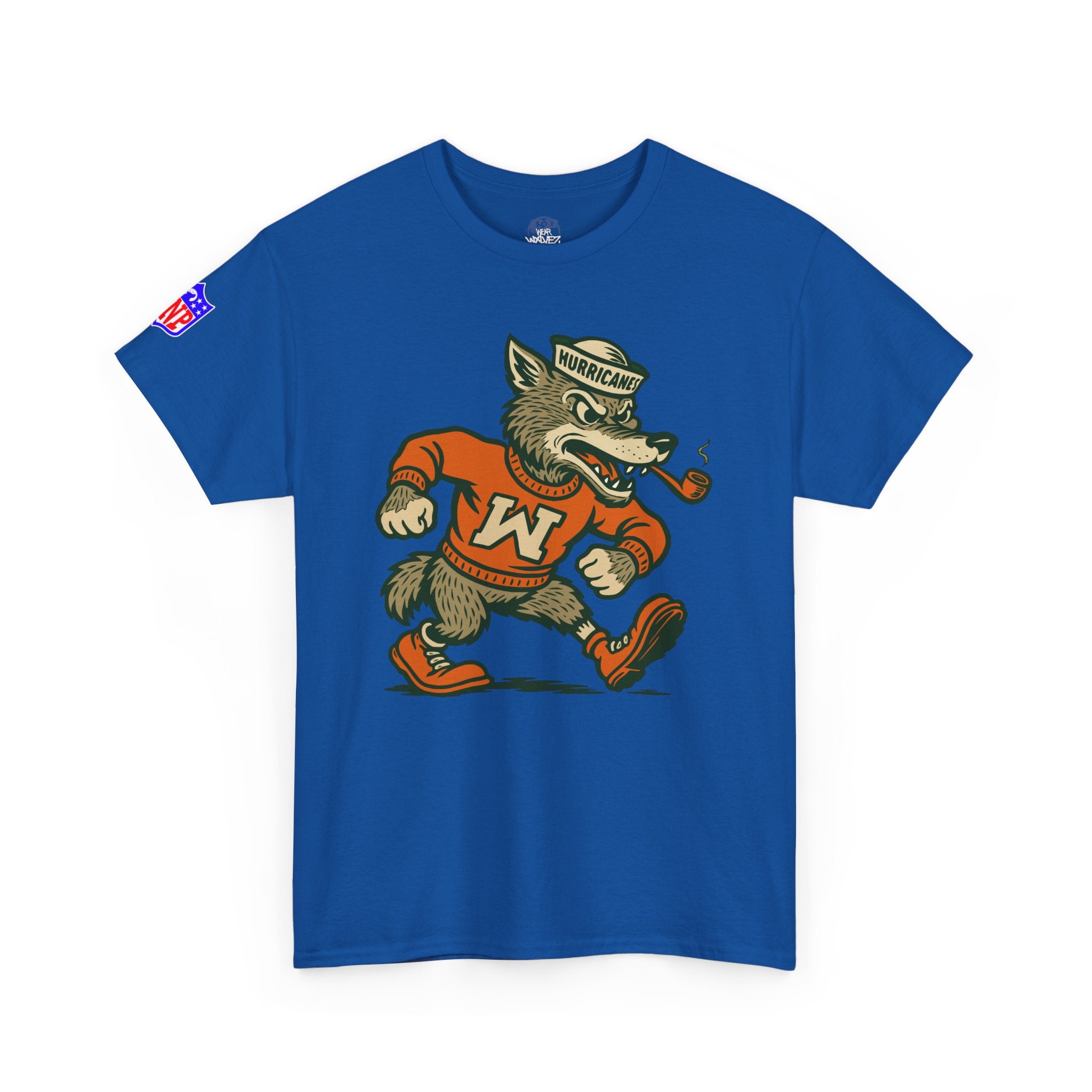 Miami Wolves mascot logo  T‑Shirt
