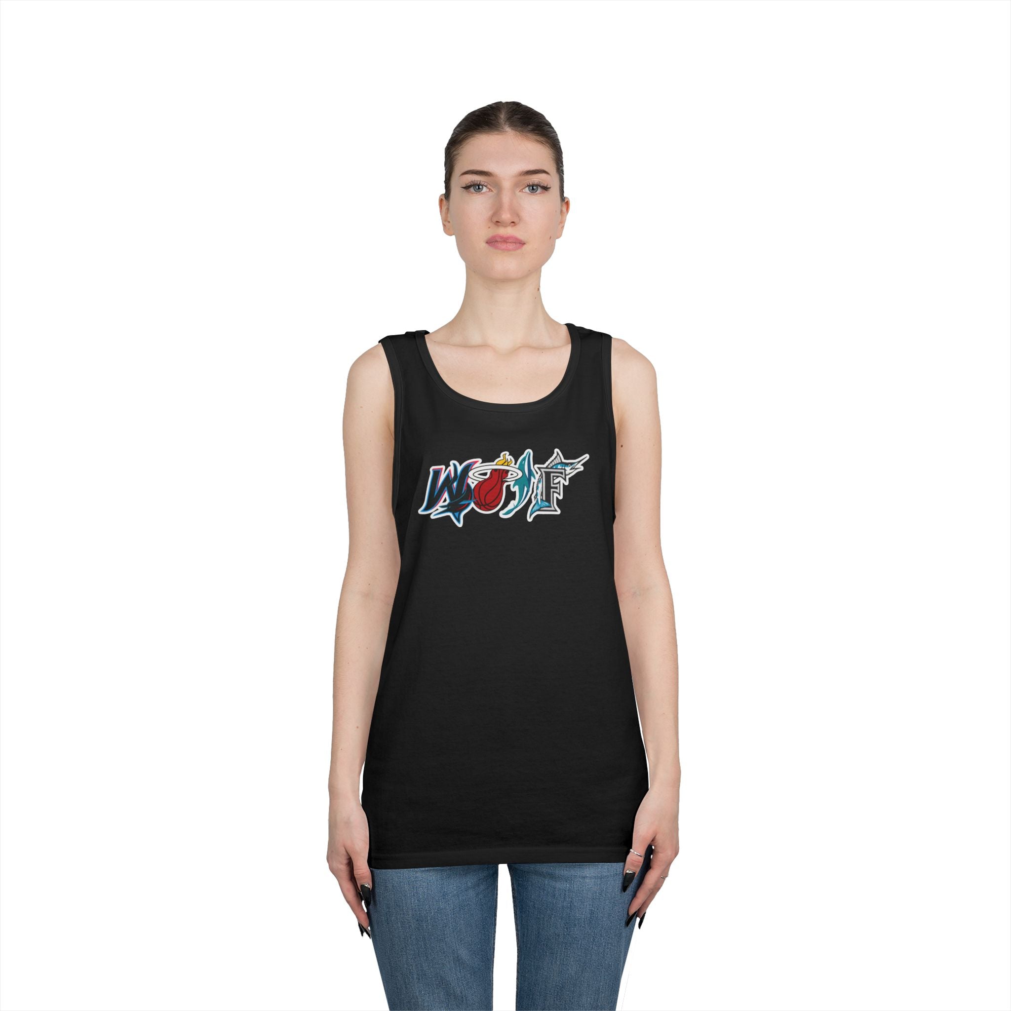 M.I.A. WOLF TEAM LOGOS  Tank Top