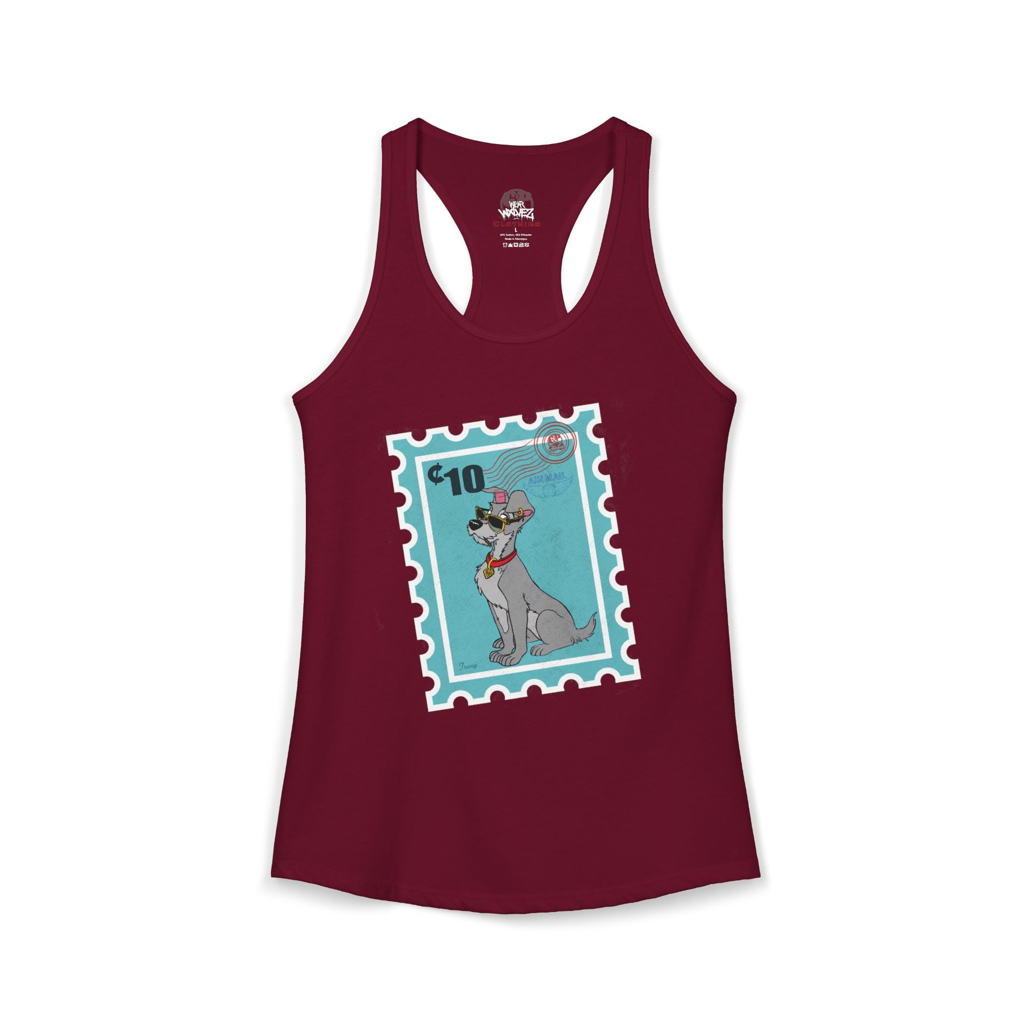 Tramp stamp Women's Ideal Racerback Tank
