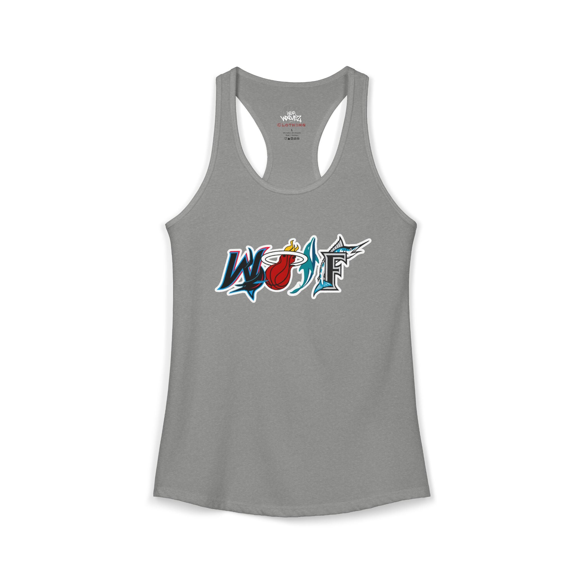 Women's M.I.A. WOLF Racerback Tank