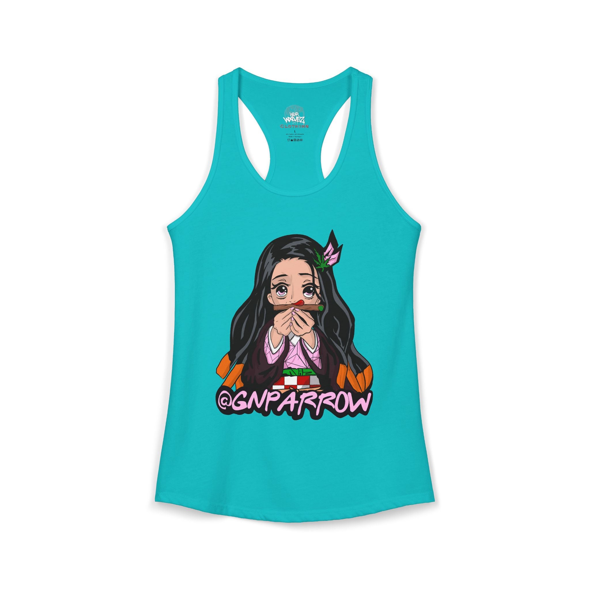 Women's  Nezuko “blunt slayer”  Racerback Tank