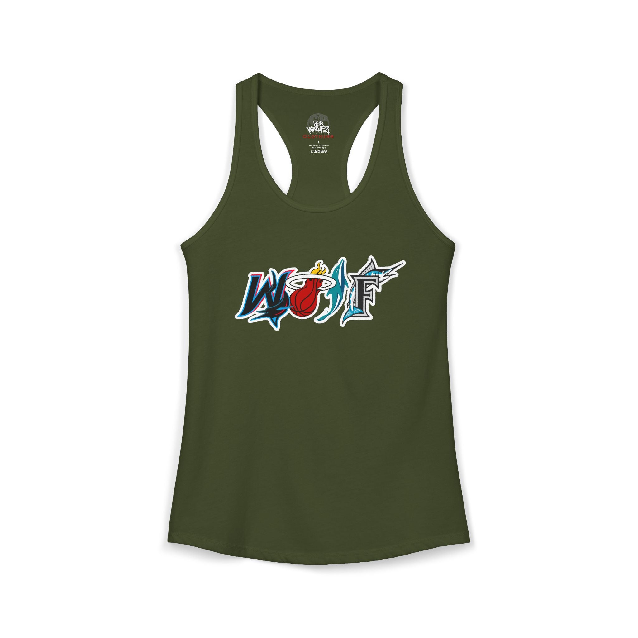 Women's M.I.A. WOLF Racerback Tank