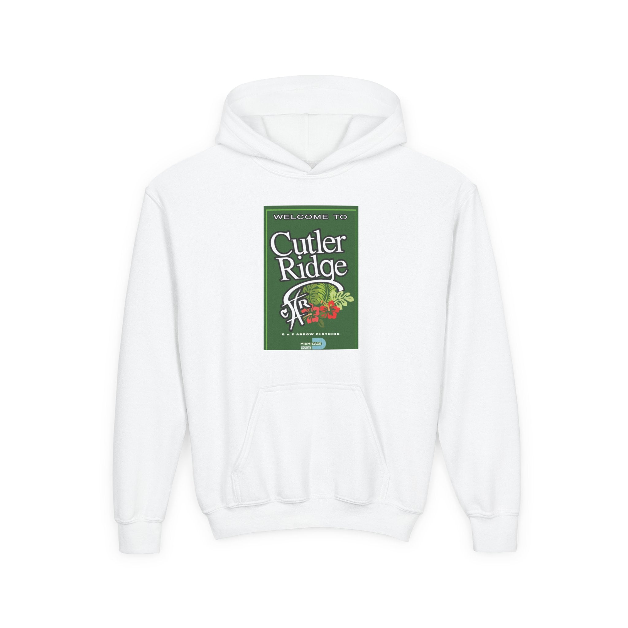 Welcome to Cutler Ridge sign  Youth Hoodie
