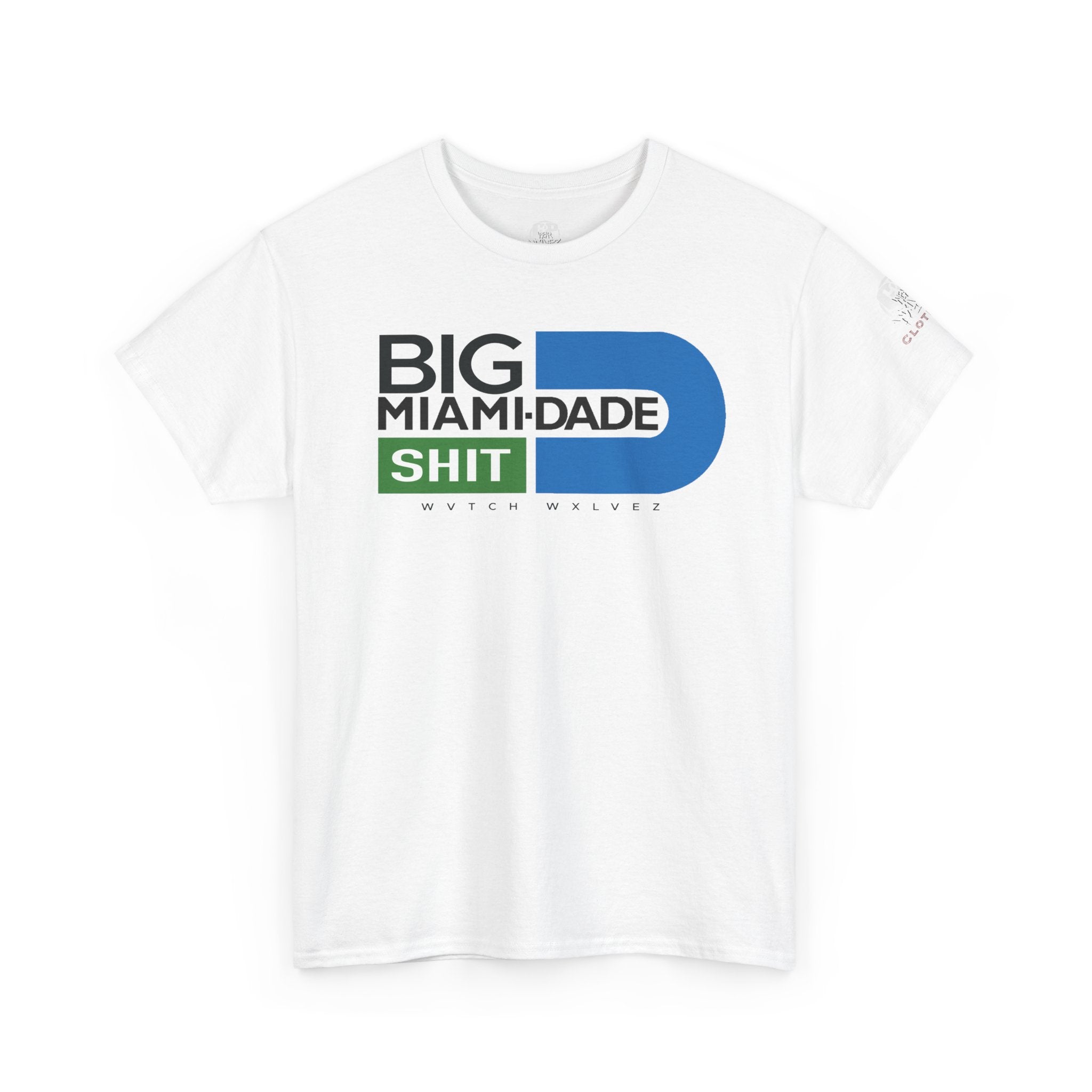 White Tee Big Miami Dade  tee