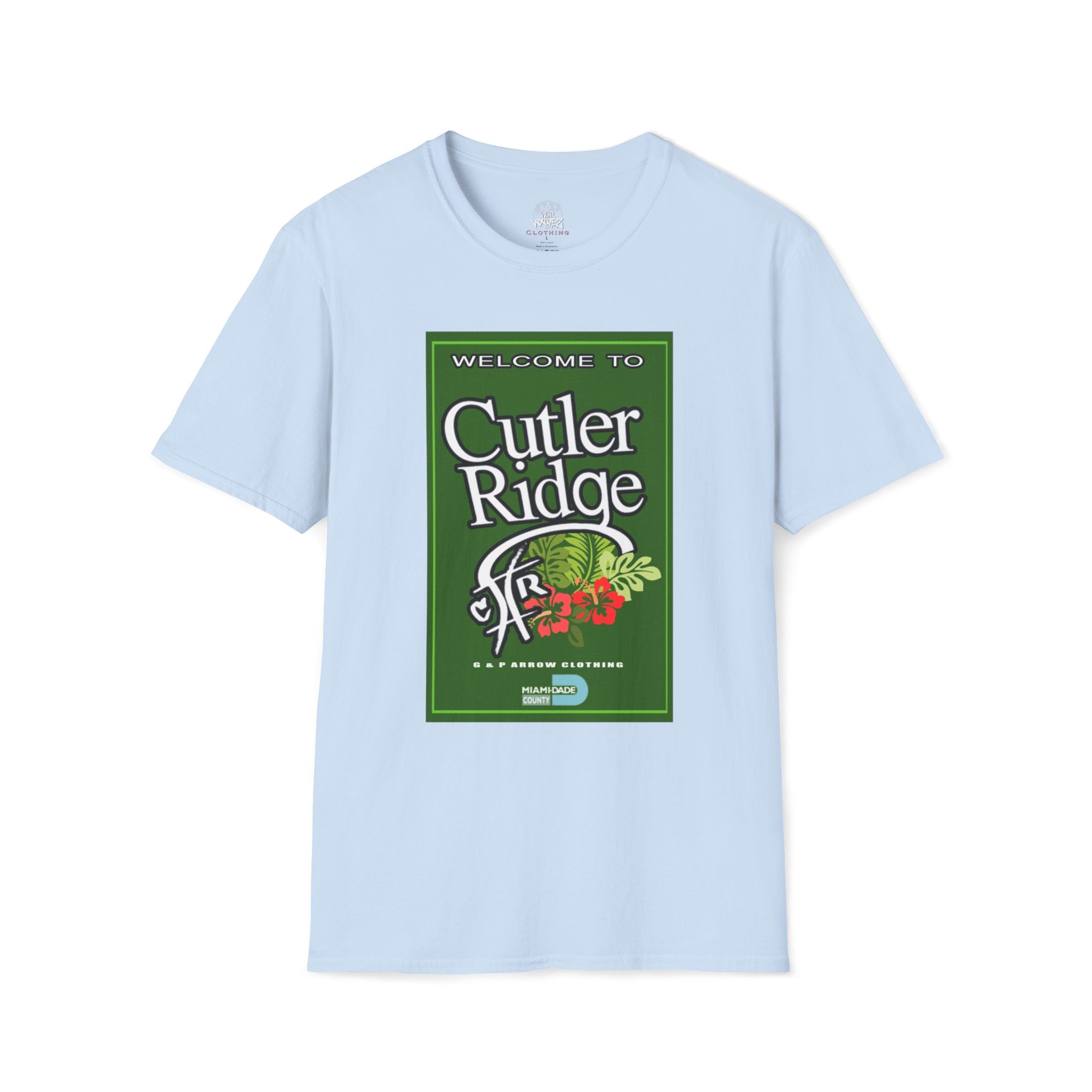Welcome to Cutler Ridge sign  Tee