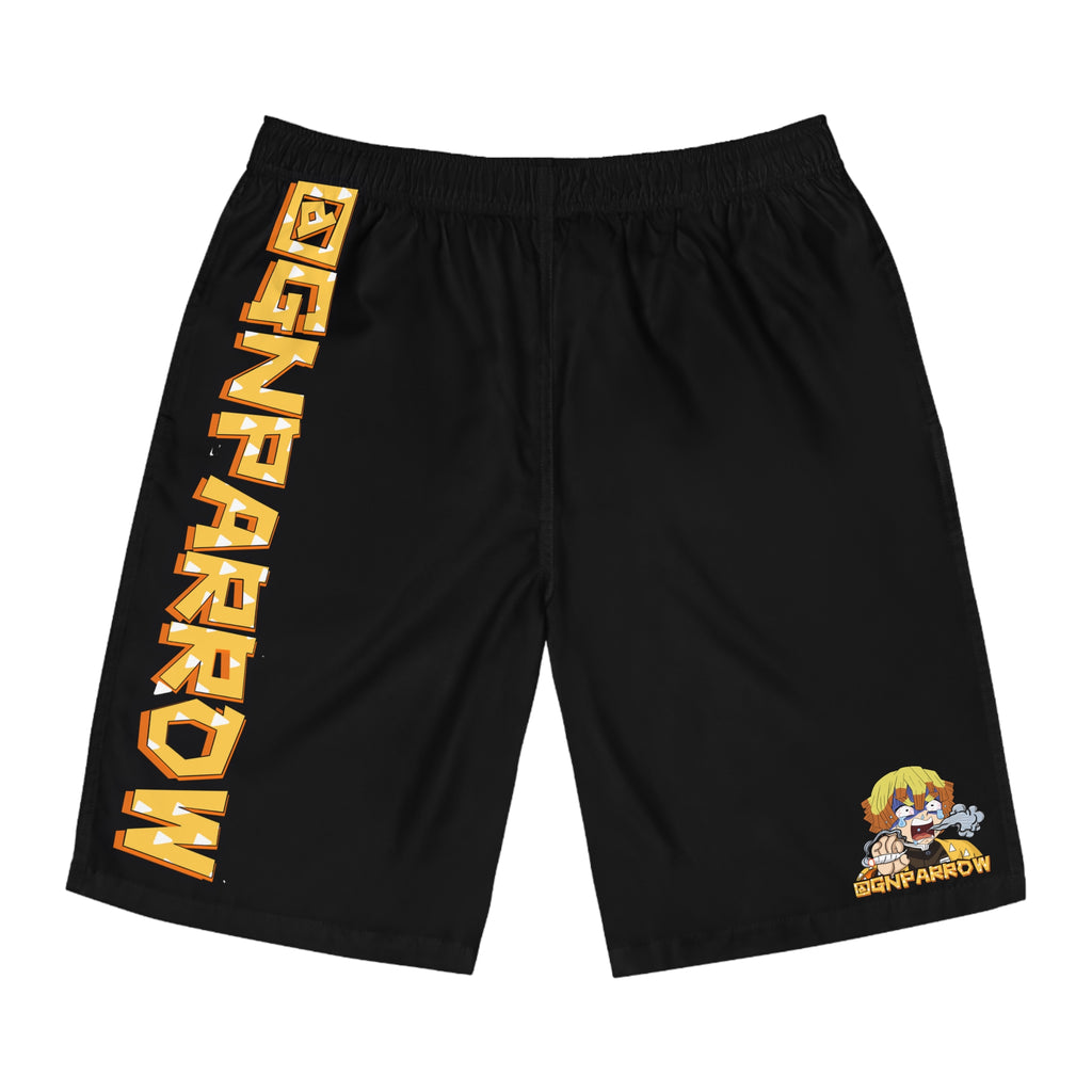 ZENITSU BLUNT SLAYER black Graffiti Board Shorts
