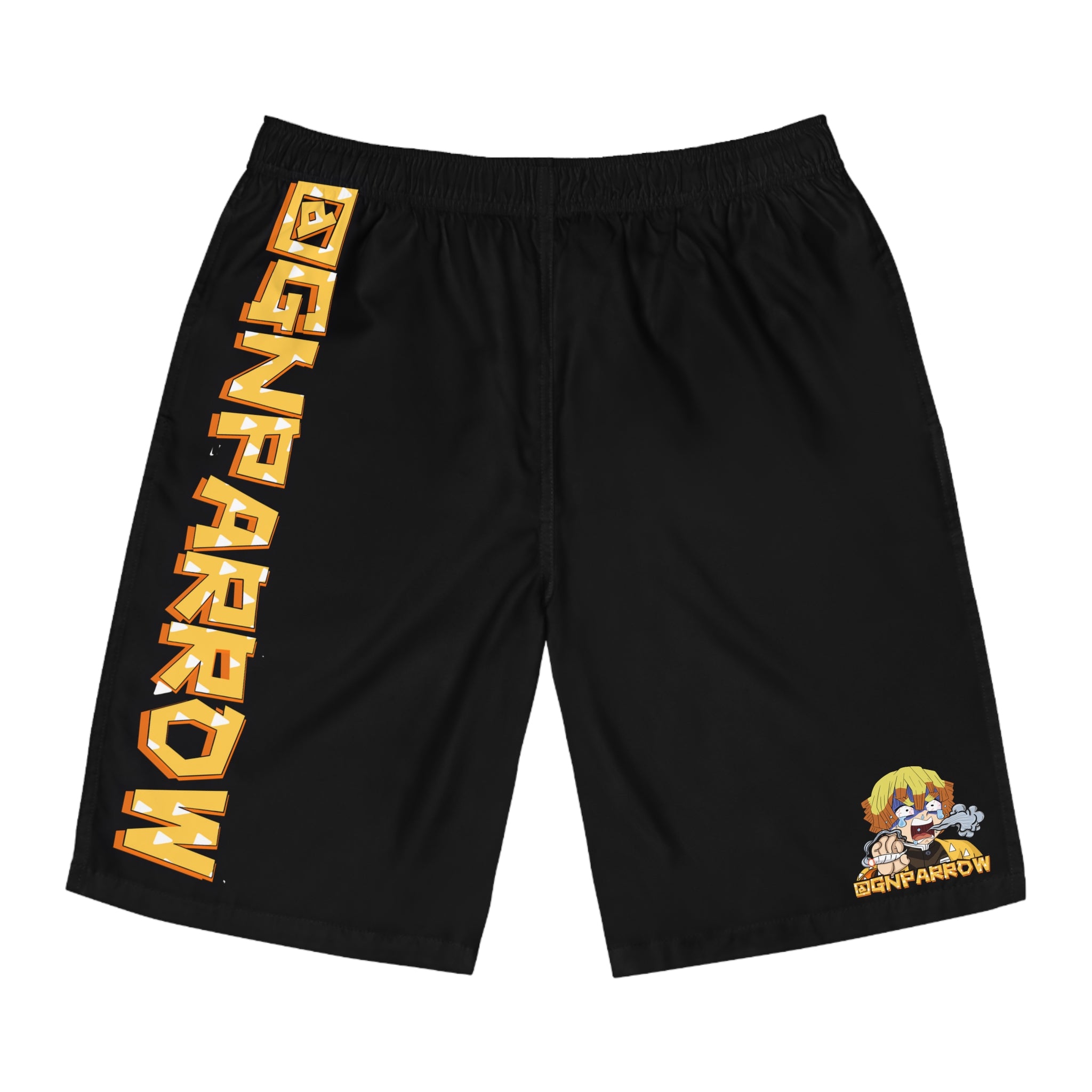 ZENITSU BLUNT SLAYER black Graffiti Board Shorts