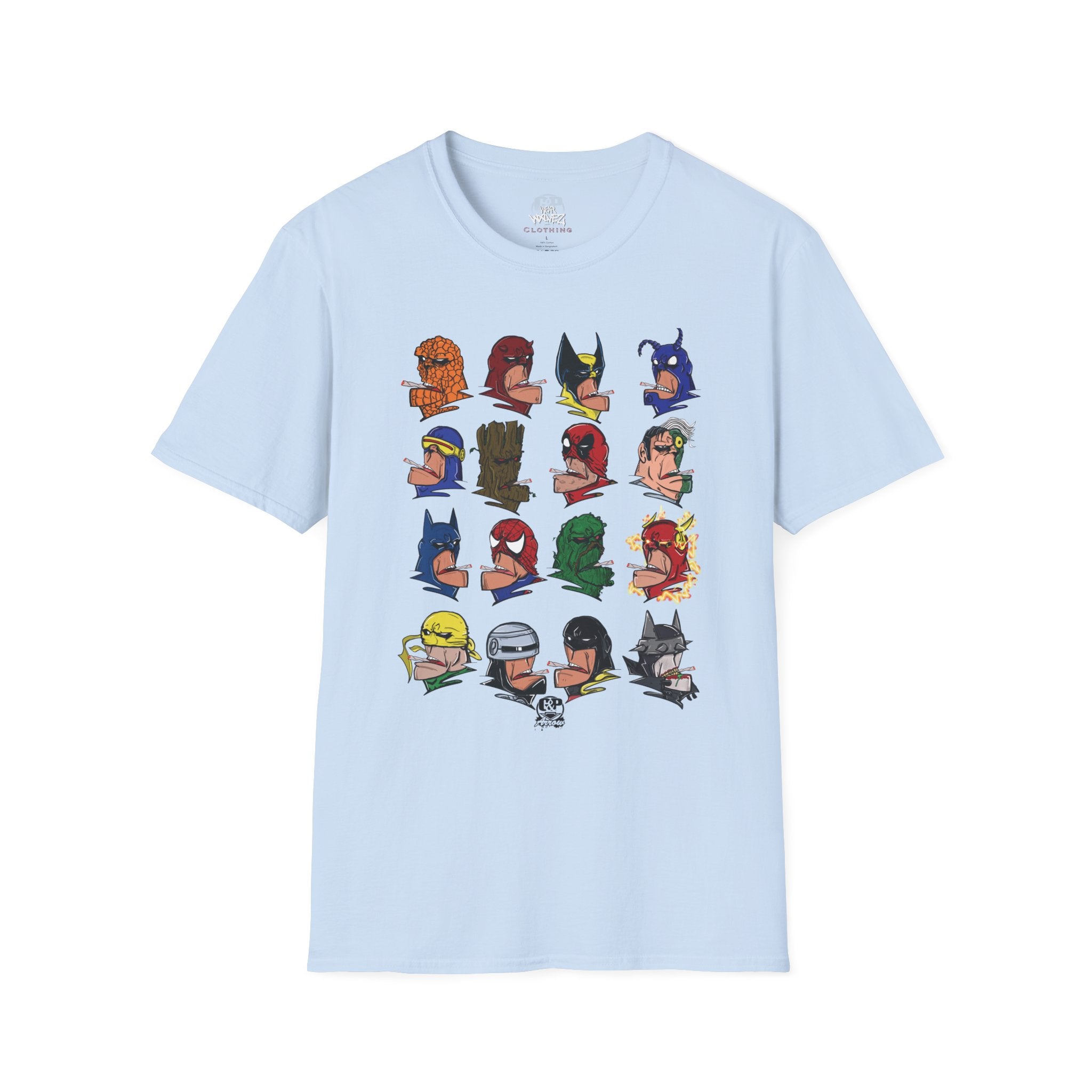 Superhero pothead Graphic T-Shirt