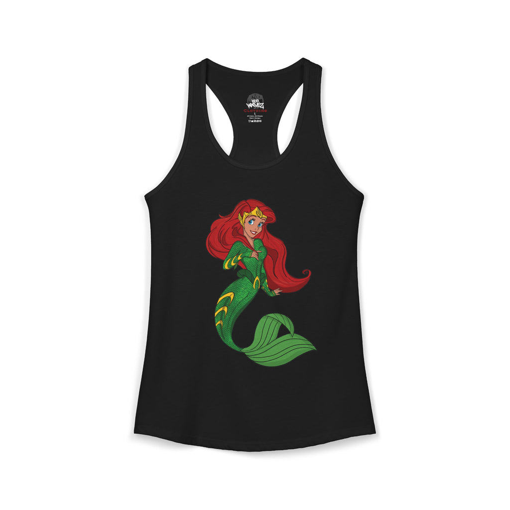 “The Little Mera-maid” Women's Ideal Racerback Tank