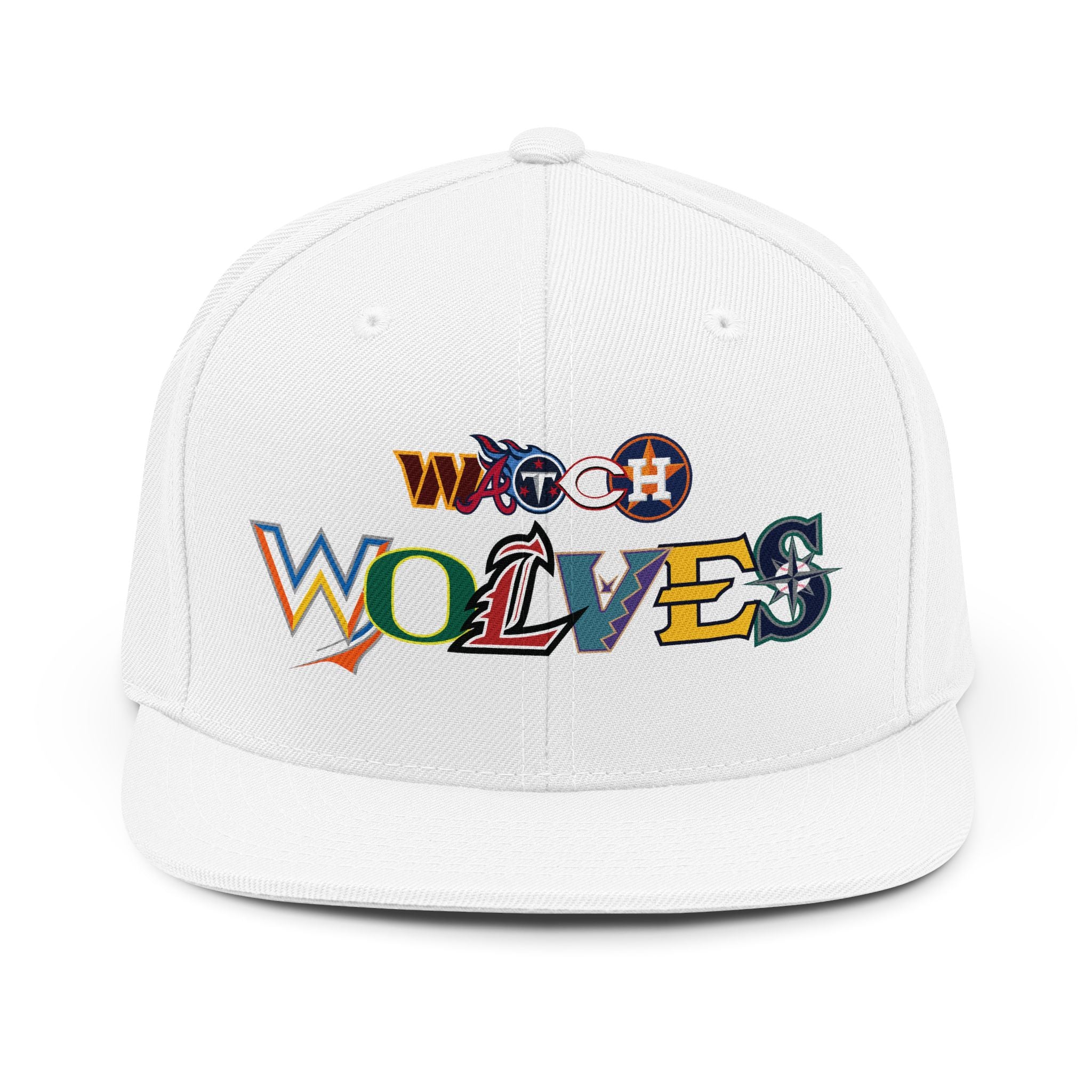 WVTCH WXLVEZ team logos Snapback Hat