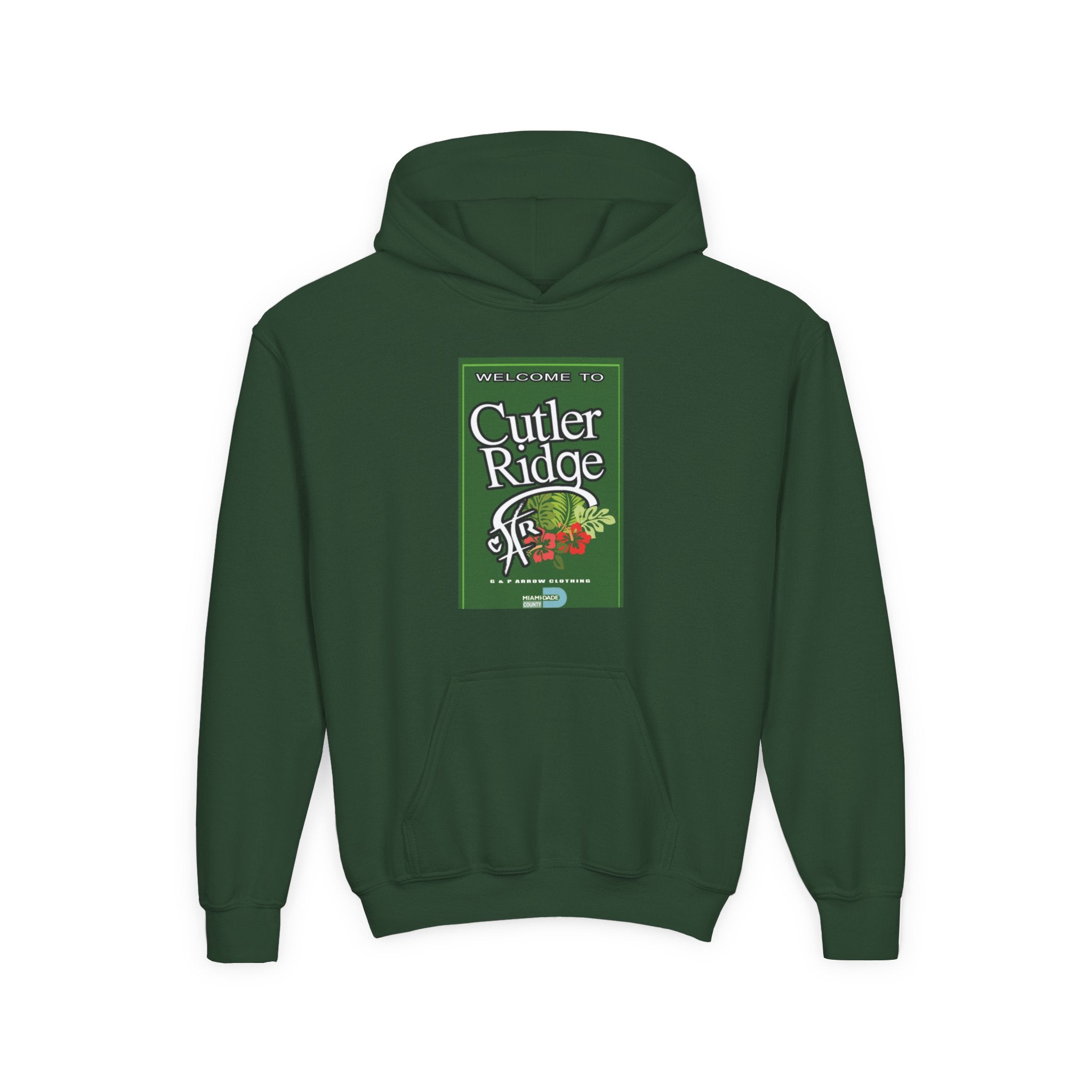 Welcome to Cutler Ridge sign  Youth Hoodie