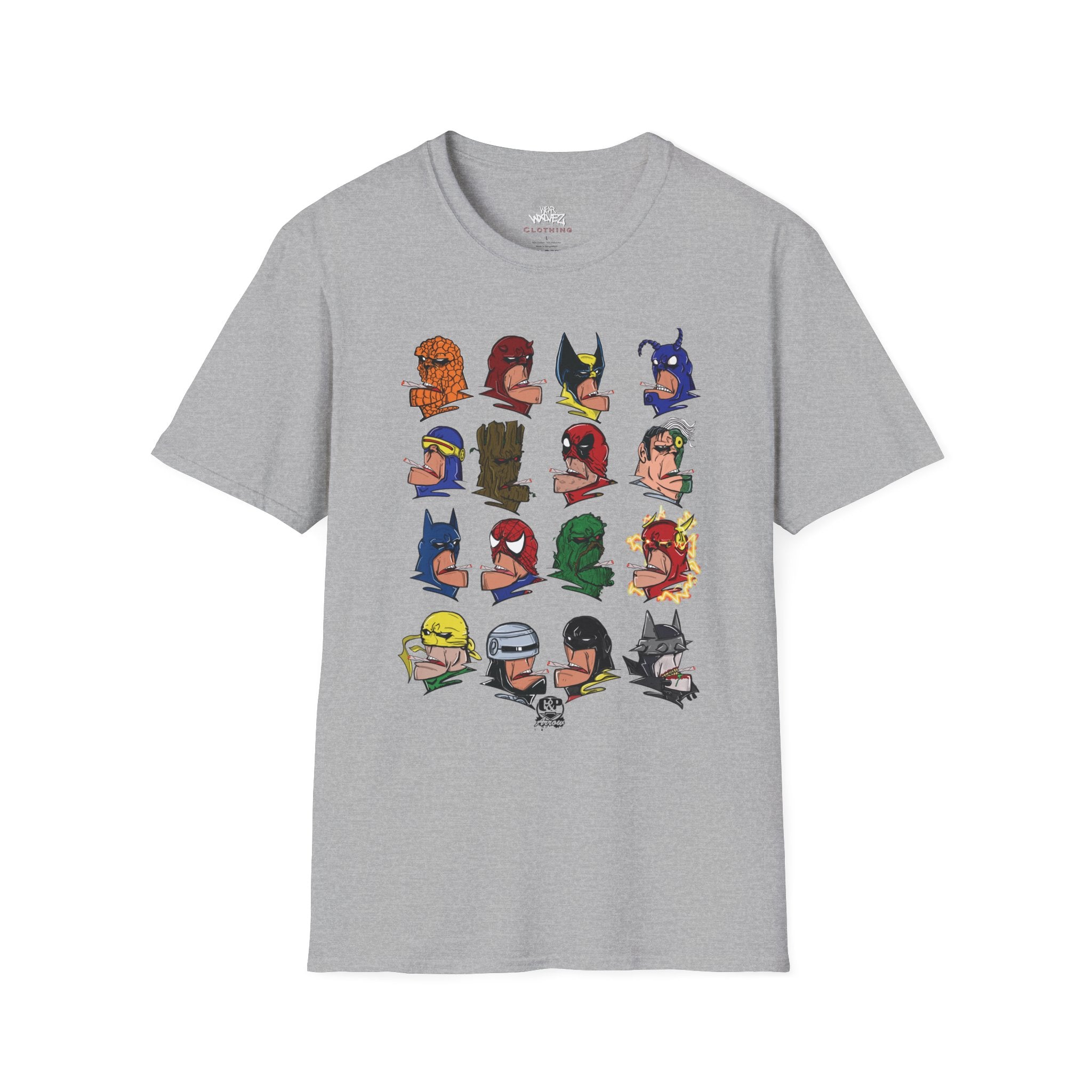 Superhero pothead Graphic T-Shirt