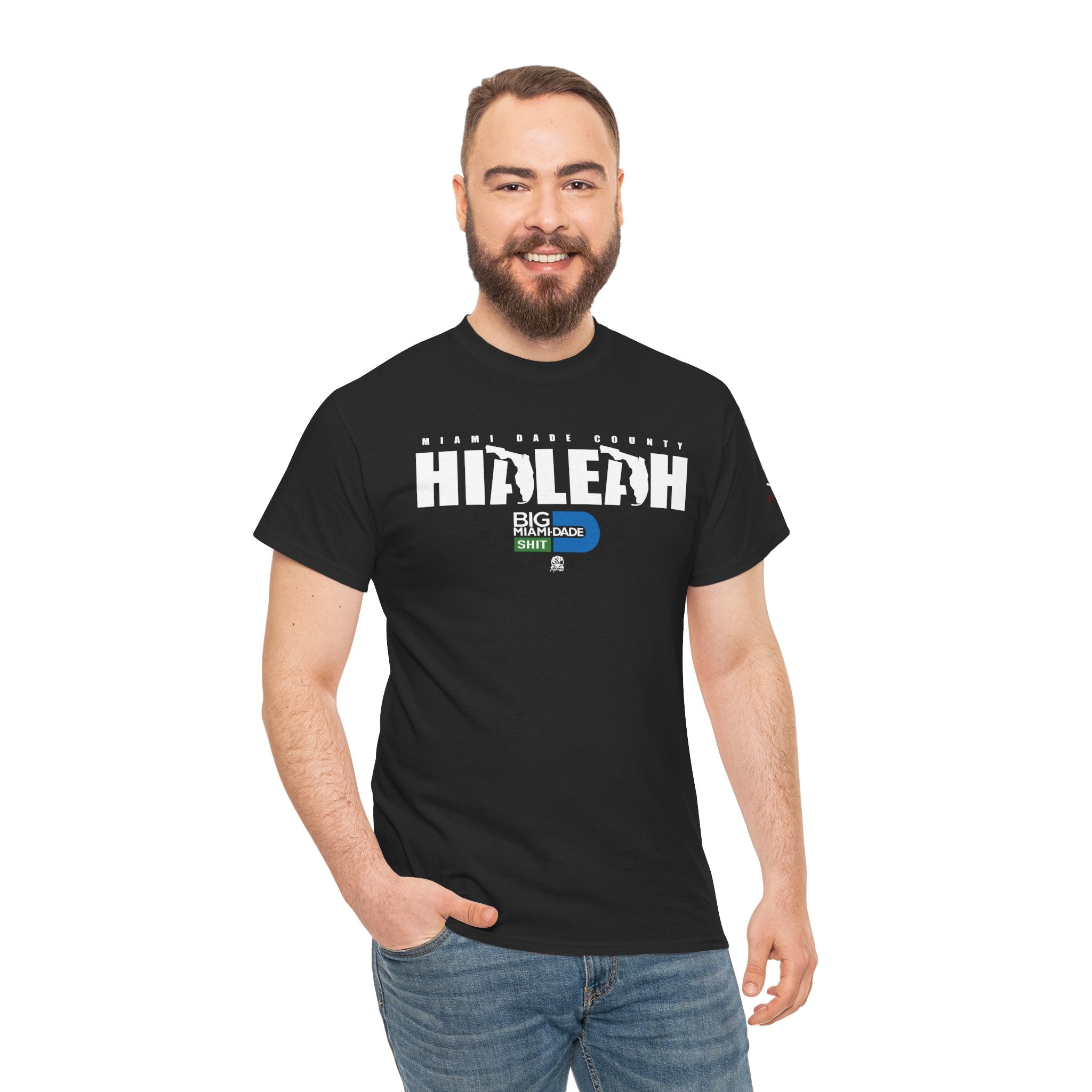“HIALEAH” Big Miami Dade  tee