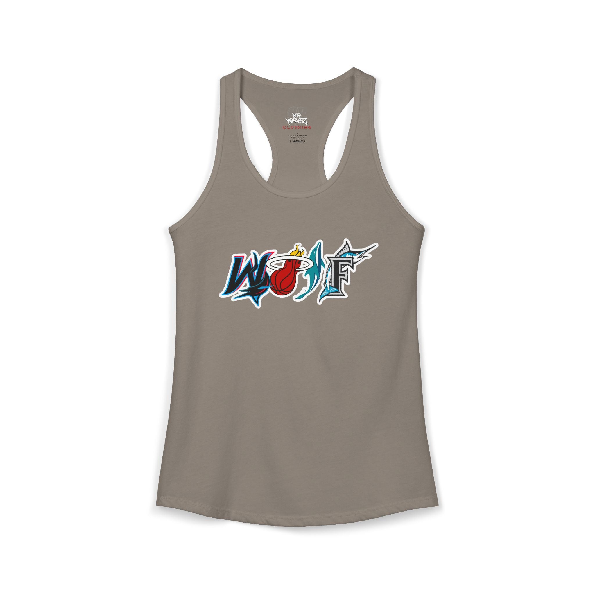 Women's M.I.A. WOLF Racerback Tank
