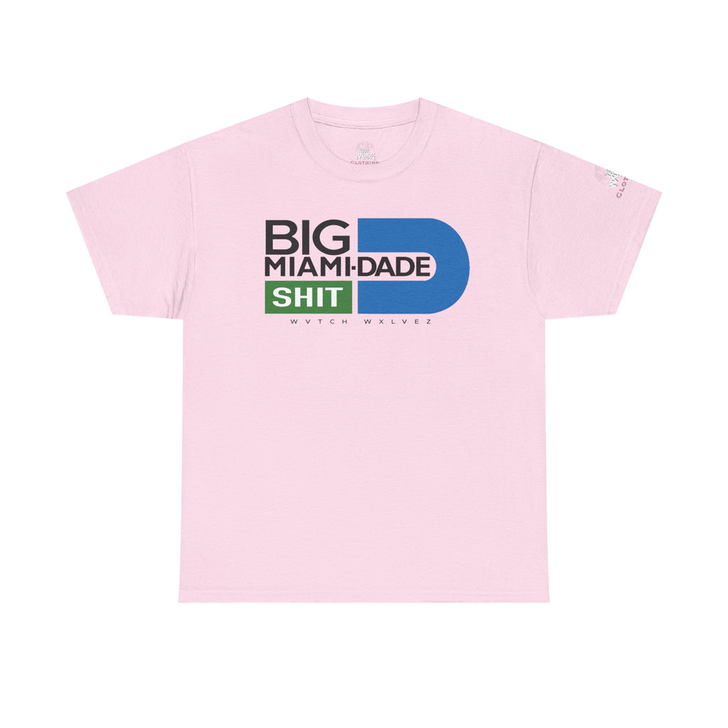 White Tee Big Miami Dade  tee