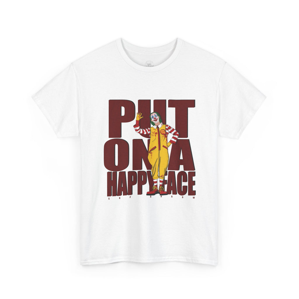 PUT ON A HAPPY FACE LOGO TEE