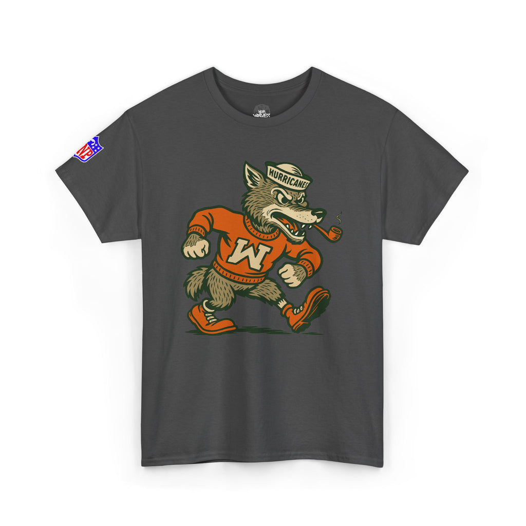Miami Wolves mascot logo  T‑Shirt