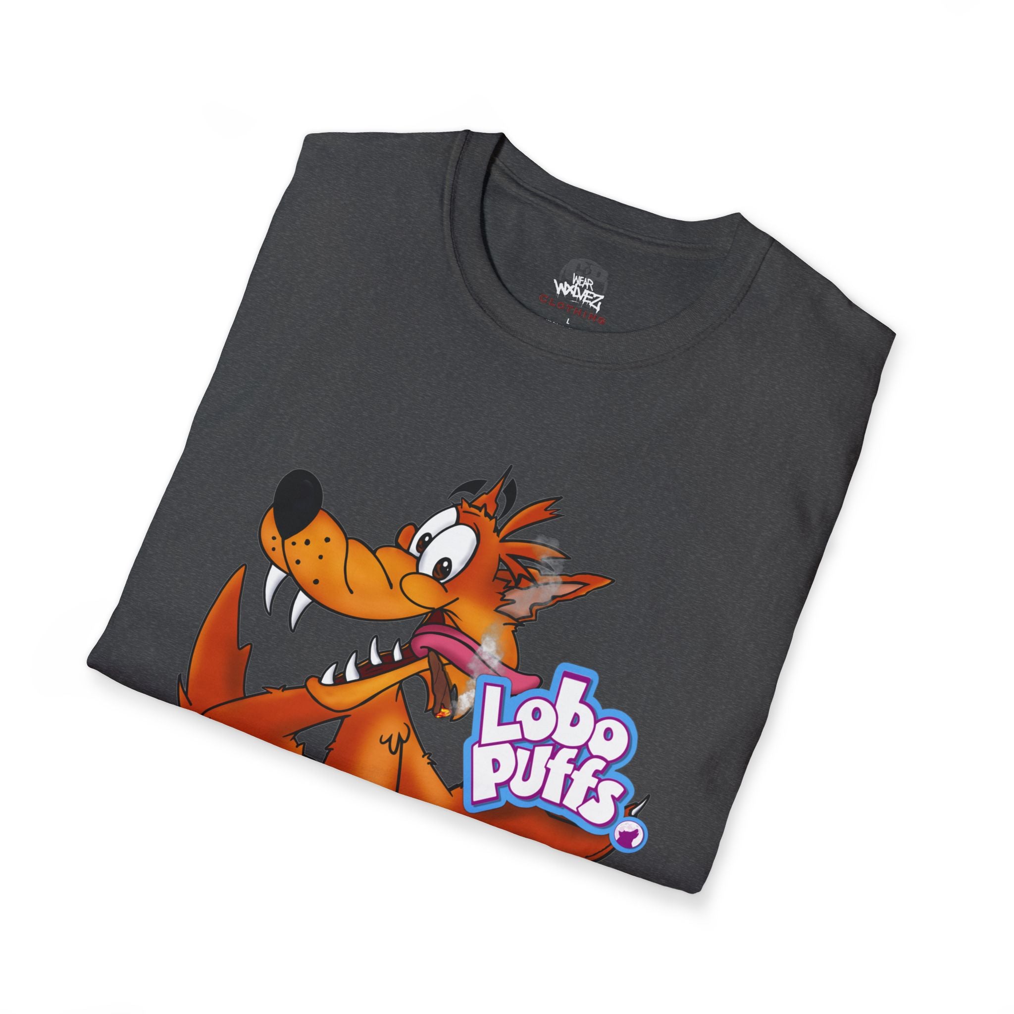 Lobo Puffs Cereal Logo Tee