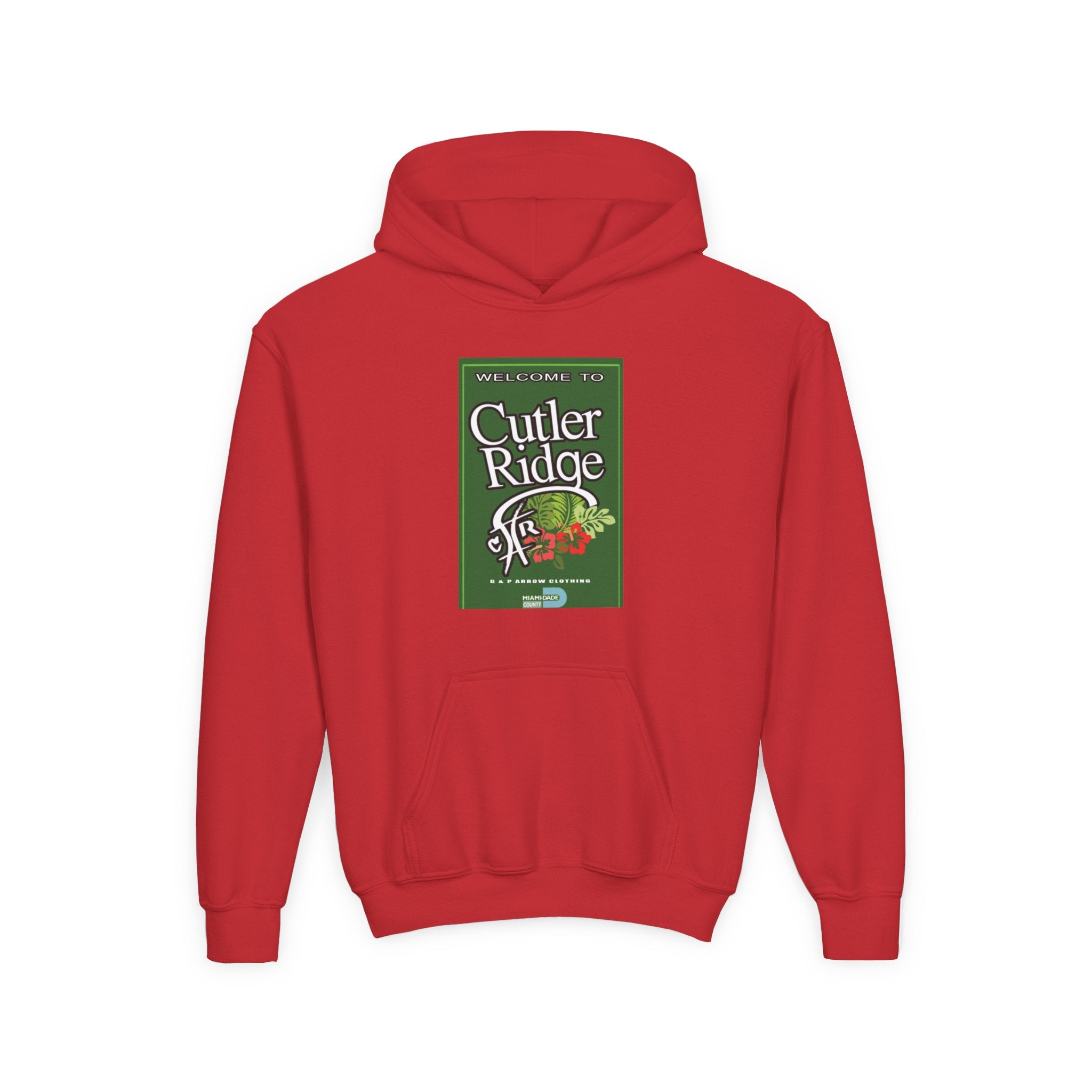 Welcome to Cutler Ridge sign  Youth Hoodie