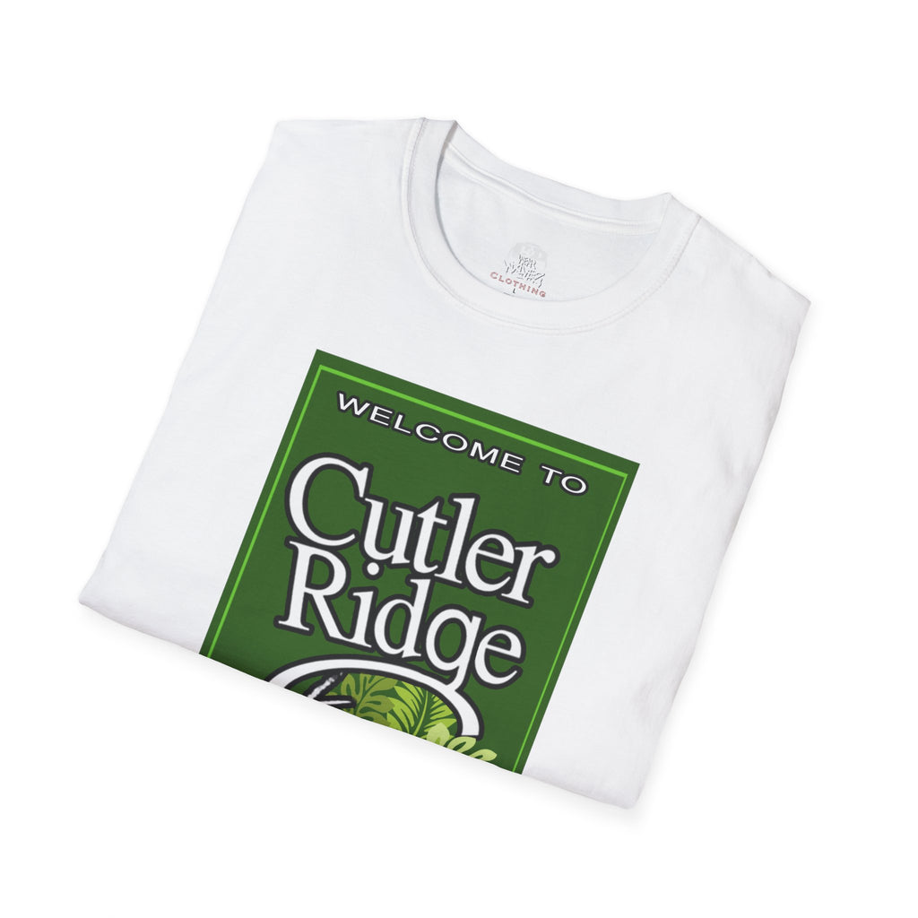 Welcome to Cutler Ridge sign  Tee