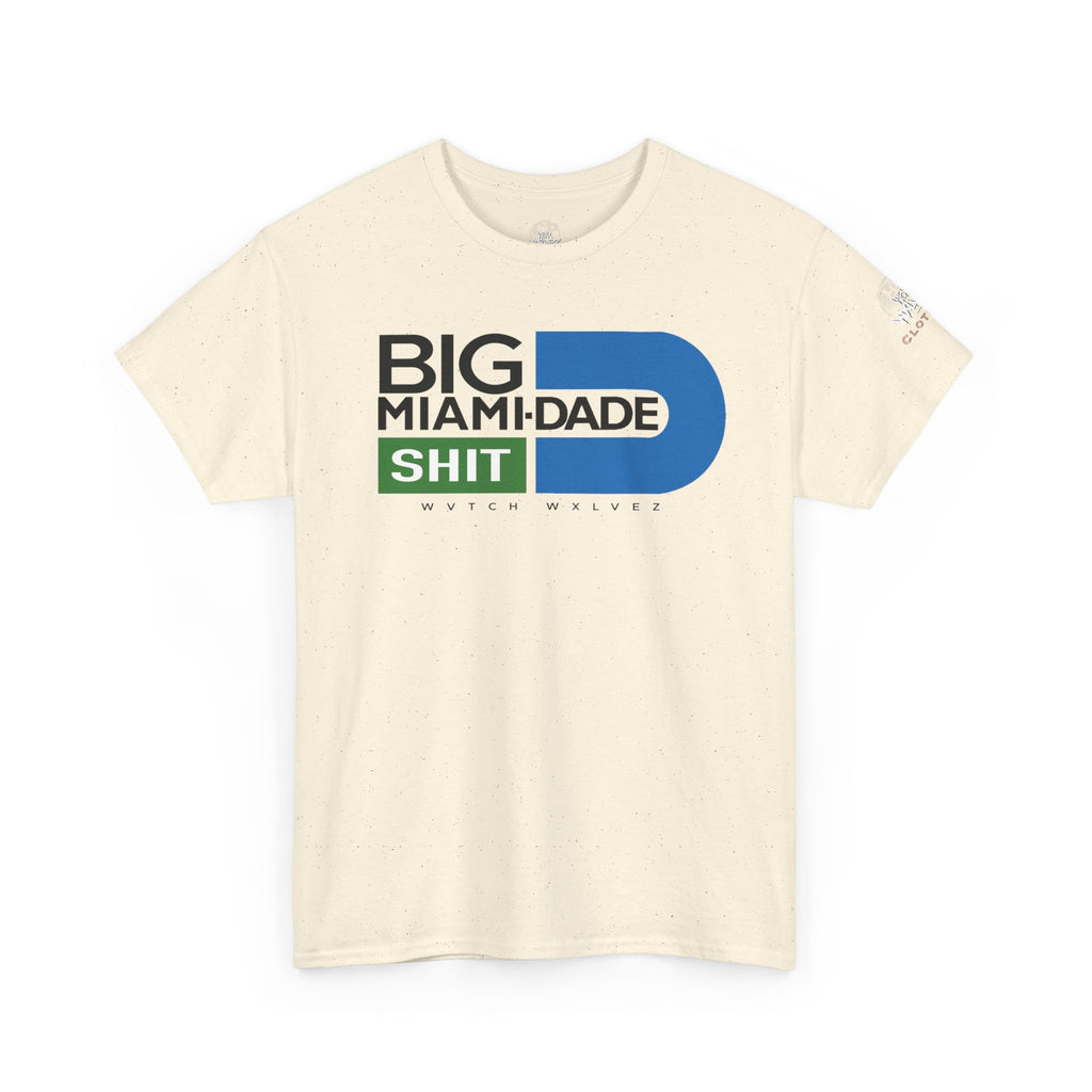 White Tee Big Miami Dade  tee
