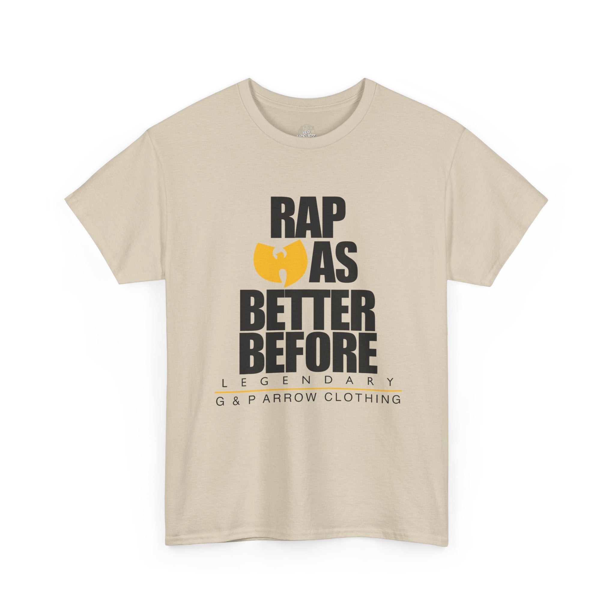 Rap was better before WUTANG    TEE