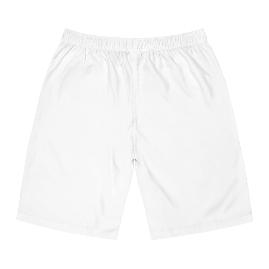 WXLVEZ  white Graffiti Board Shorts