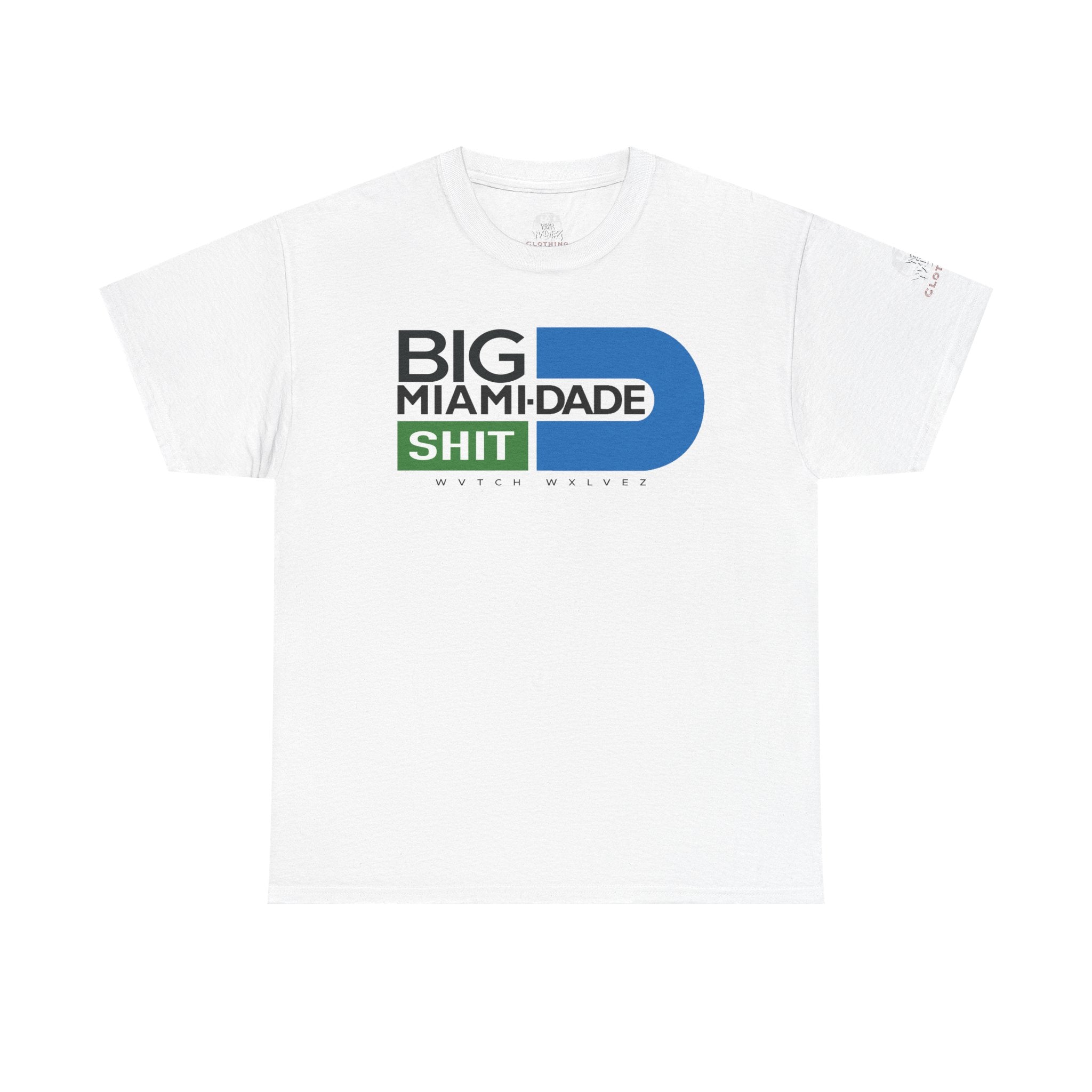 White Tee Big Miami Dade  tee