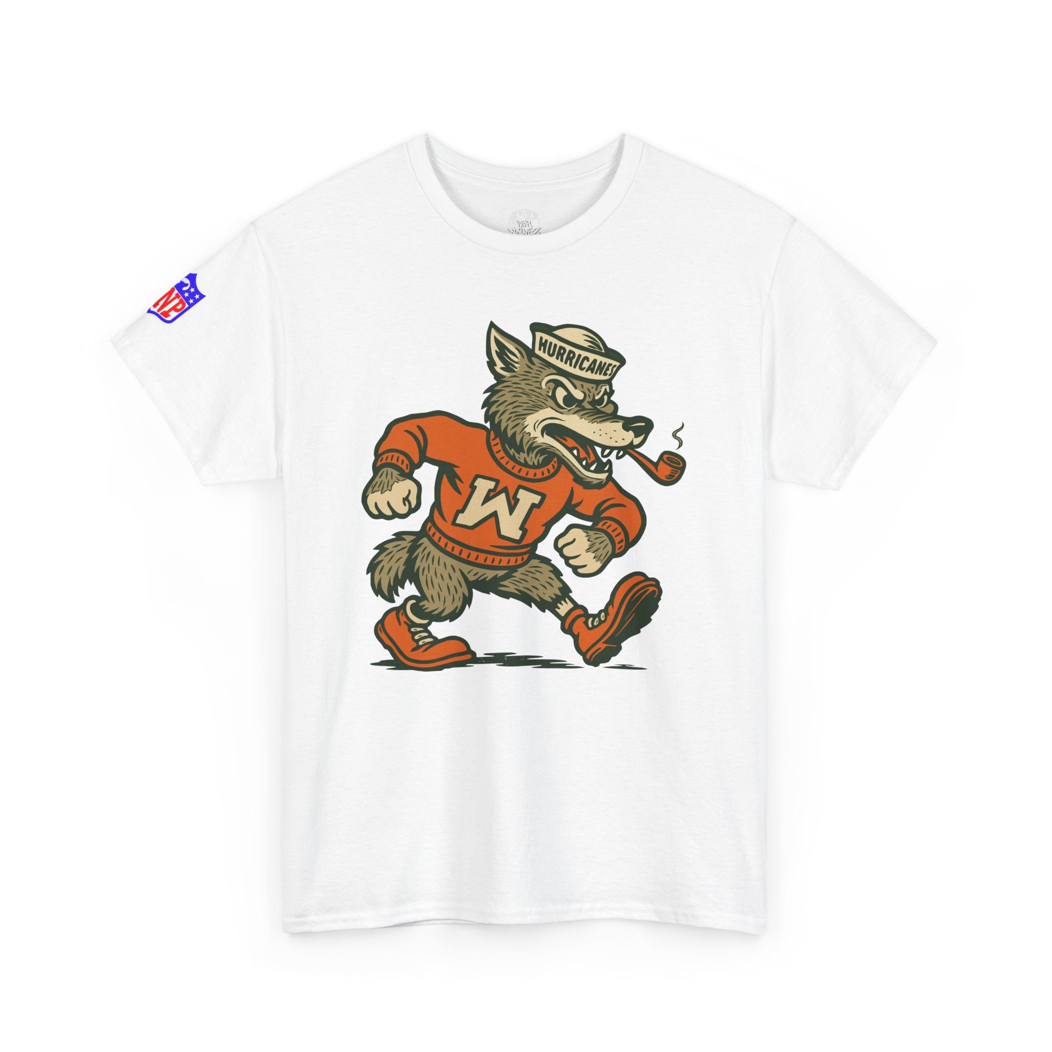 Miami Wolves mascot logo  T‑Shirt