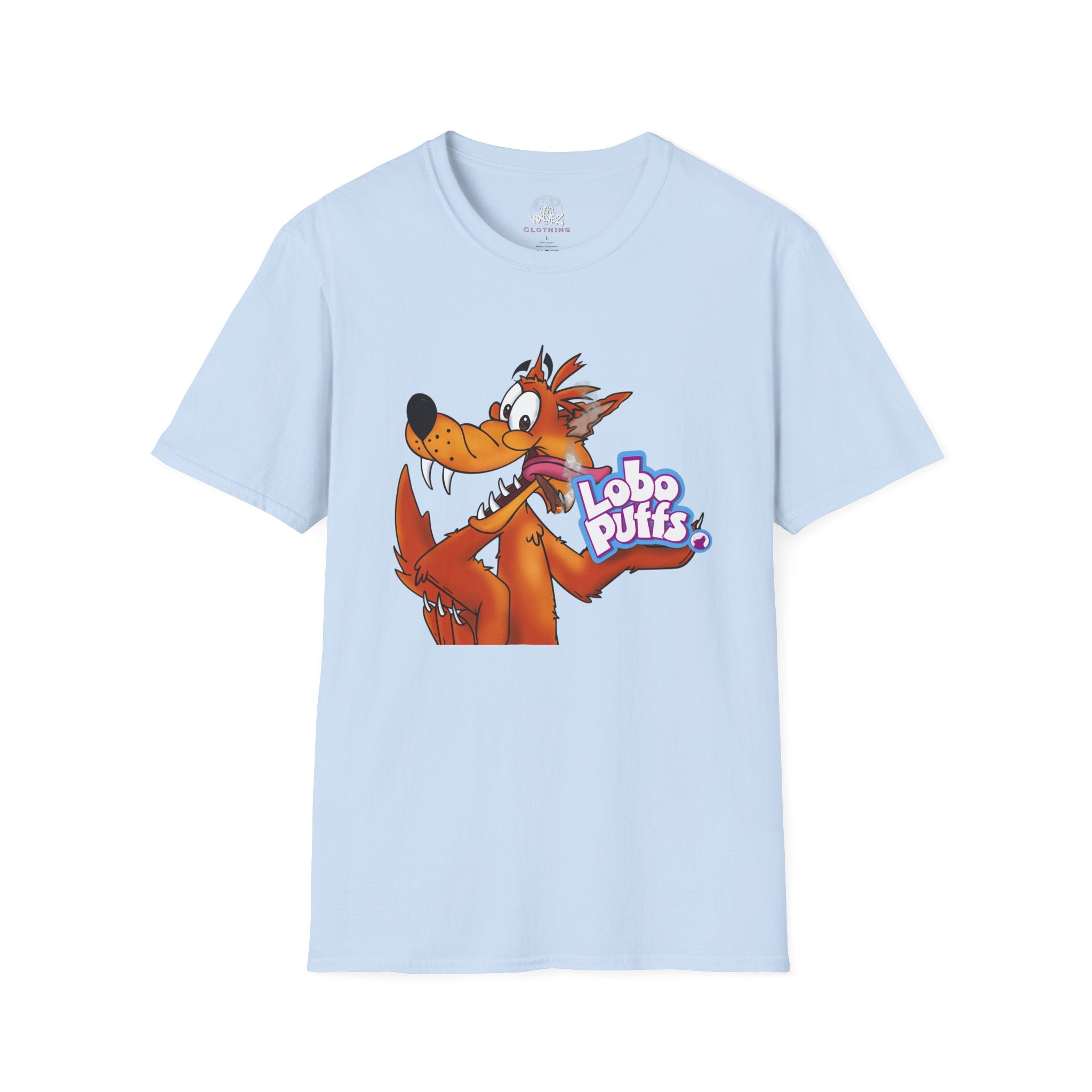 Lobo Puffs Cereal Logo Tee