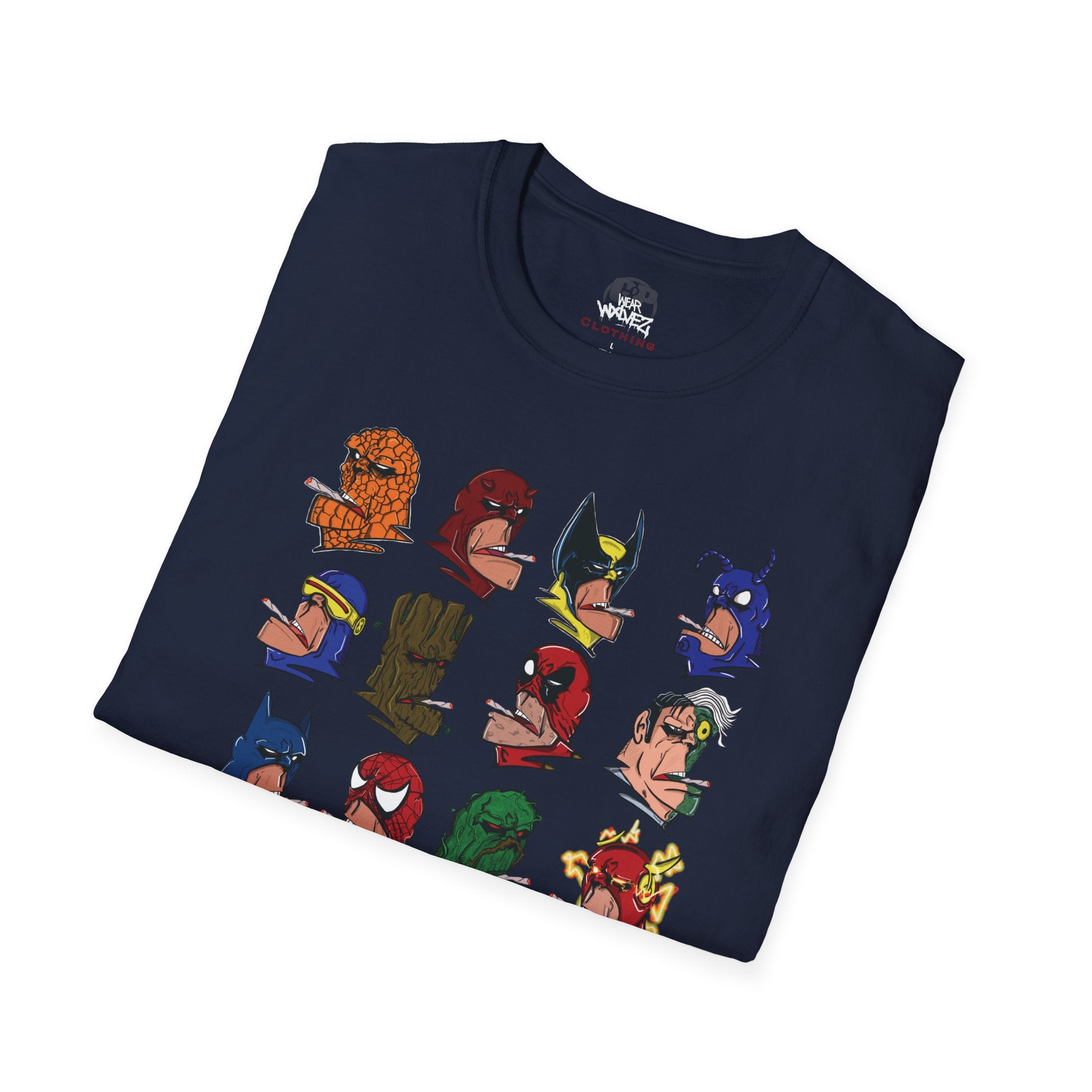 Superhero pothead Graphic T-Shirt