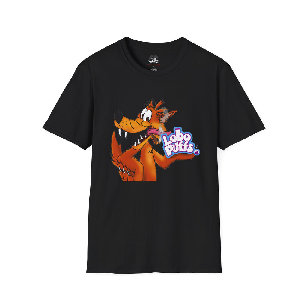 Lobo Puffs Cereal Logo Tee