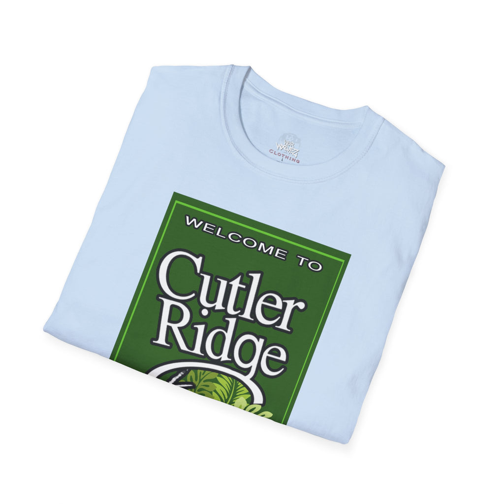 Welcome to Cutler Ridge sign  Tee