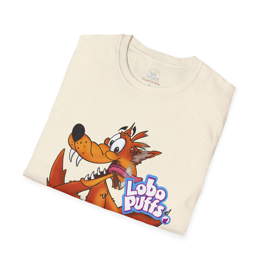 Lobo Puffs Cereal Logo Tee