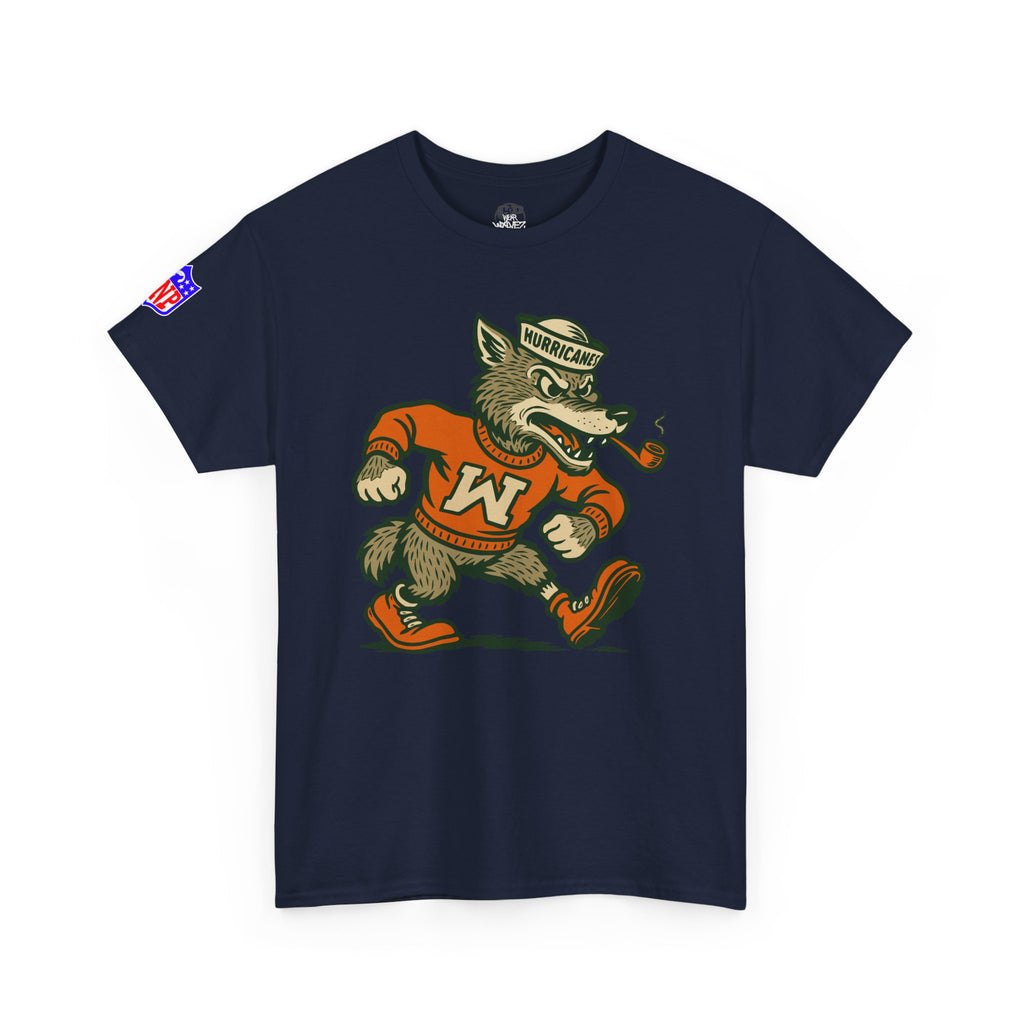 Miami Wolves mascot logo  T‑Shirt